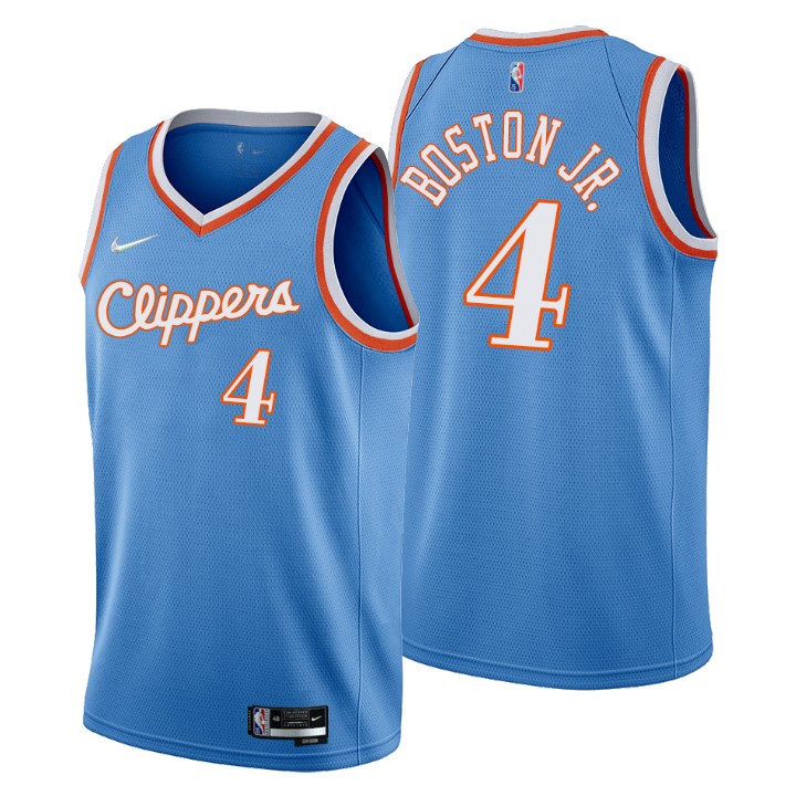 2021-22 Los Angeles Clippers Brandon Boston Jr. City 75th Anniversary Jersey