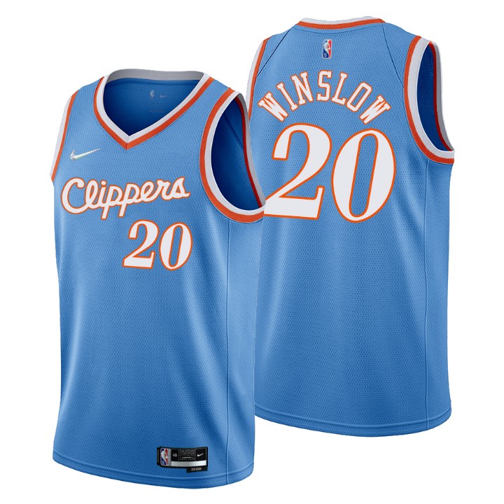 2021-22 Los Angeles Clippers Justise Winslow City 75th Anniversary Jersey