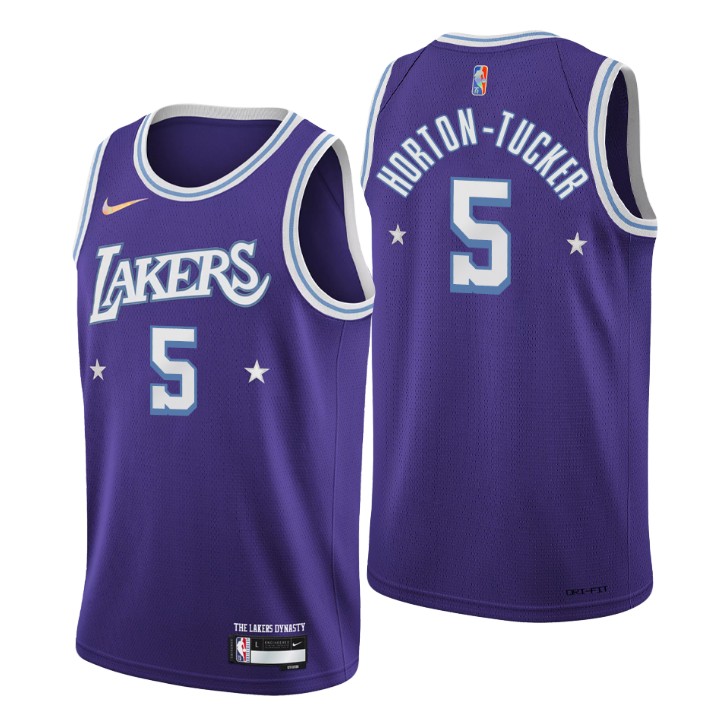 2021-22 Los Angeles Lakers Talen Horton-Tucker City 75th Anniversary Jersey