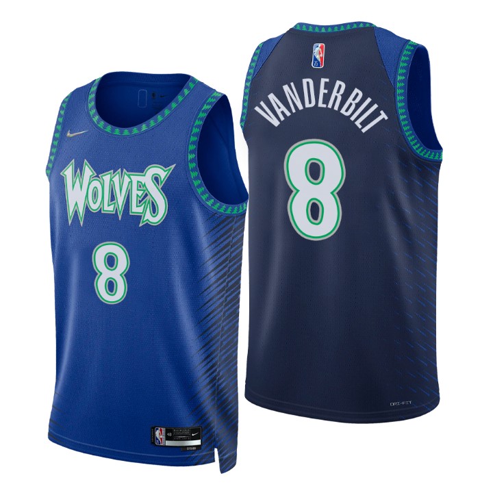 2021-22 Minnesota Timberwolves Jarred Vanderbilt City 75th Anniversary Jersey