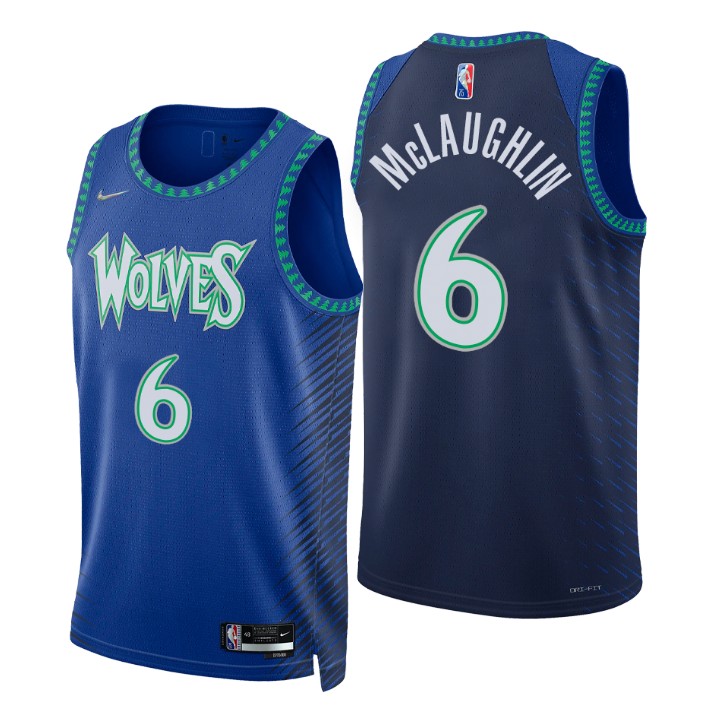 2021-22 Minnesota Timberwolves Jordan McLaughlin City 75th Anniversary Jersey