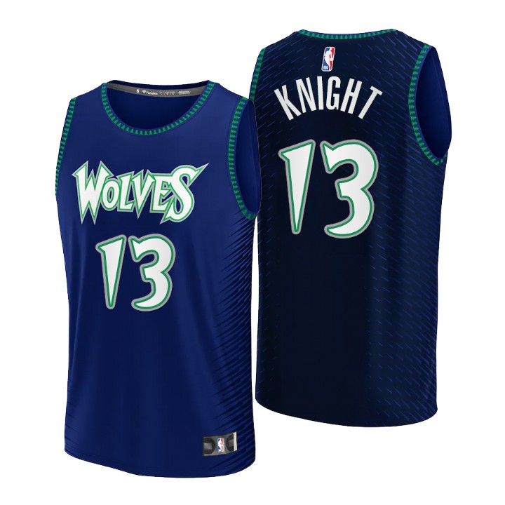 2021-22 Minnesota Timberwolves Nathan Knight Replica Jersey City