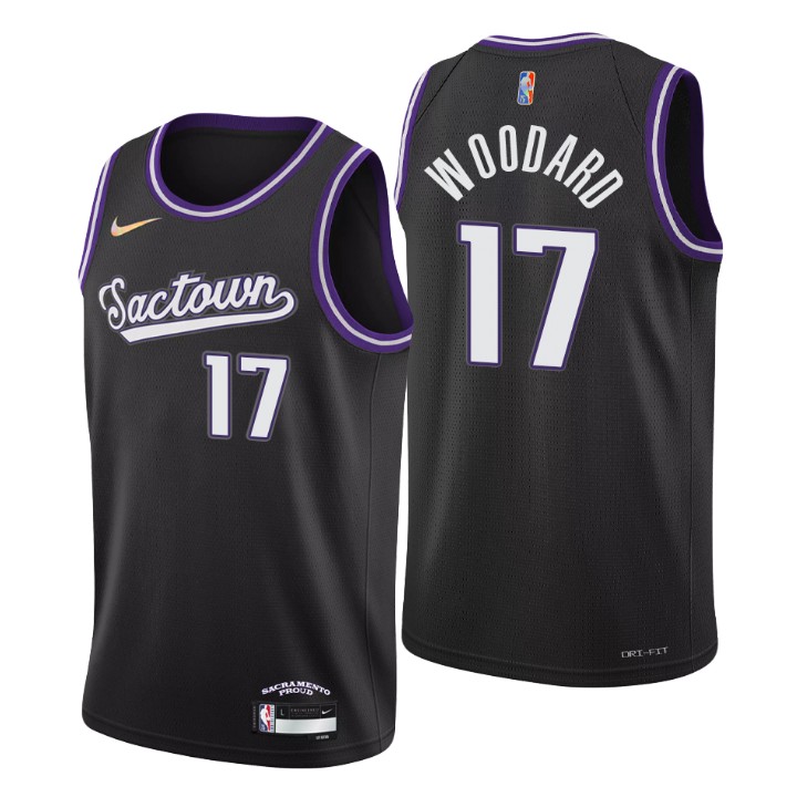 2021-22 Sacramento Kings Robert Woodard II City 75th Anniversary Jersey