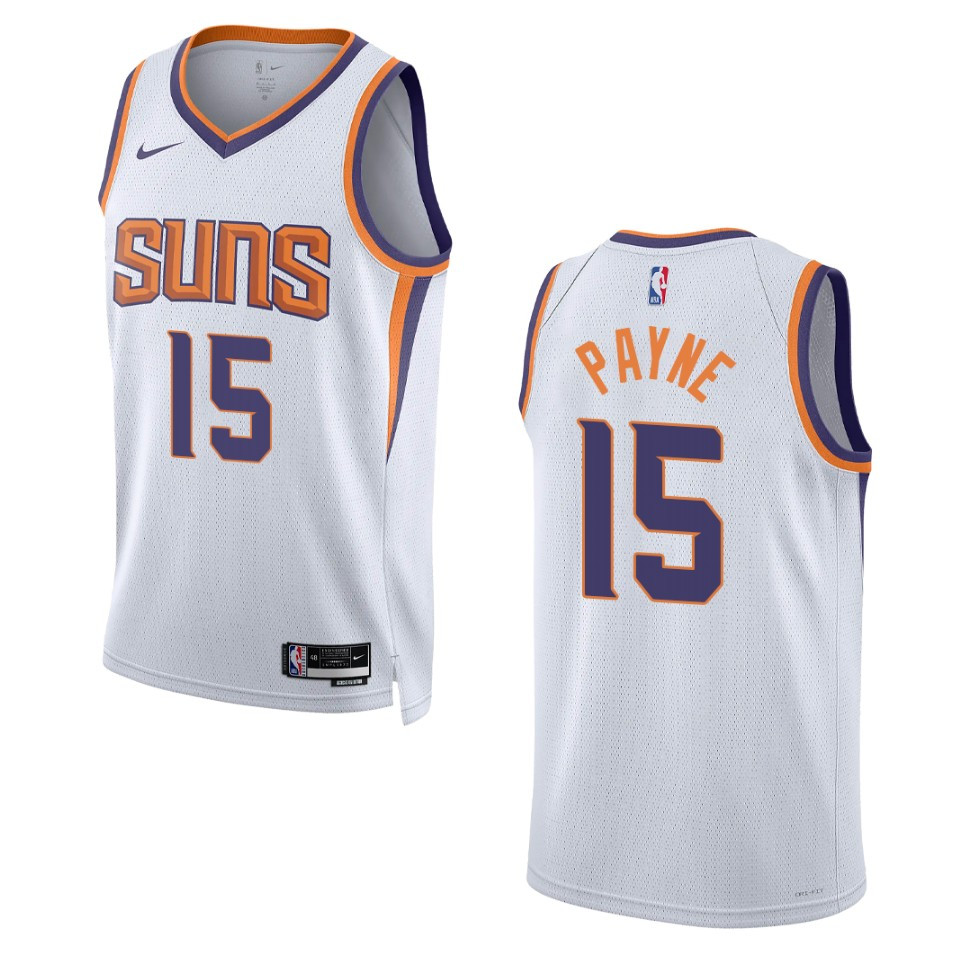 2022-23 Association Edition Phoenix Suns Cameron Payne White Swingman Jersey
