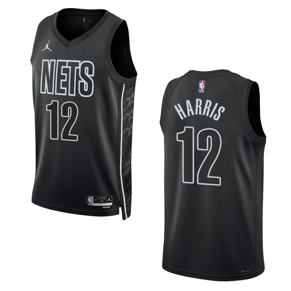 2022-23 Statement Edition Brooklyn Nets Joe Harris Black Swingman Jersey