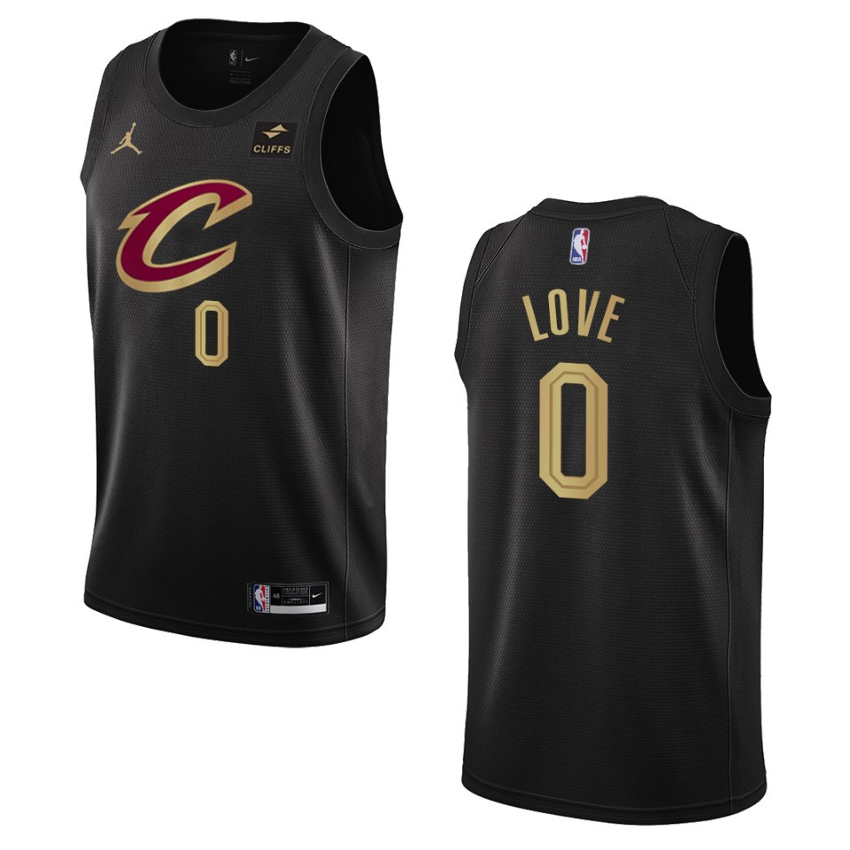 2022-23 Statement Edition Cleveland Cavaliers Kevin Love Black Swingman Jersey