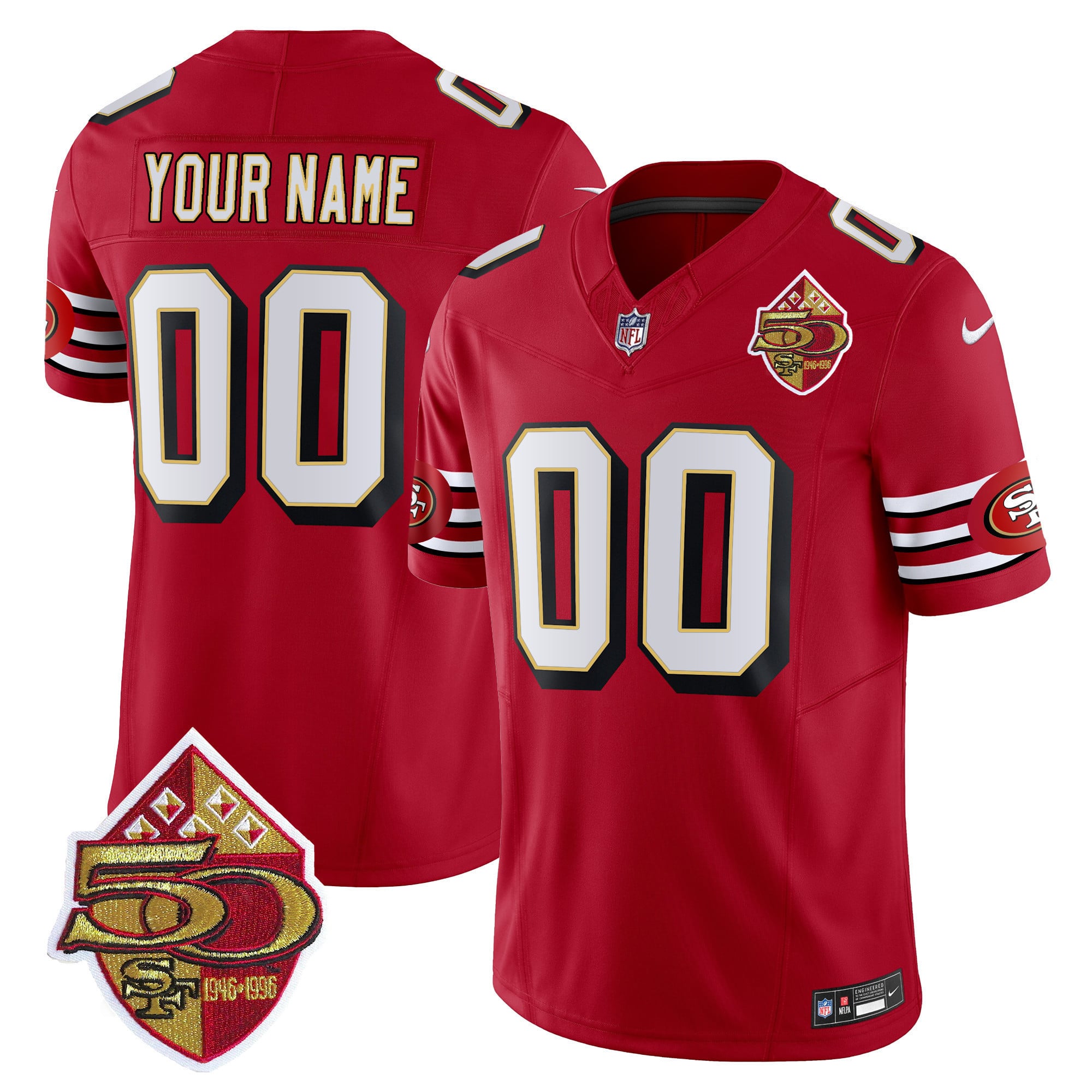 49ers 50th Anniversary Jersey - Nike San Francisco