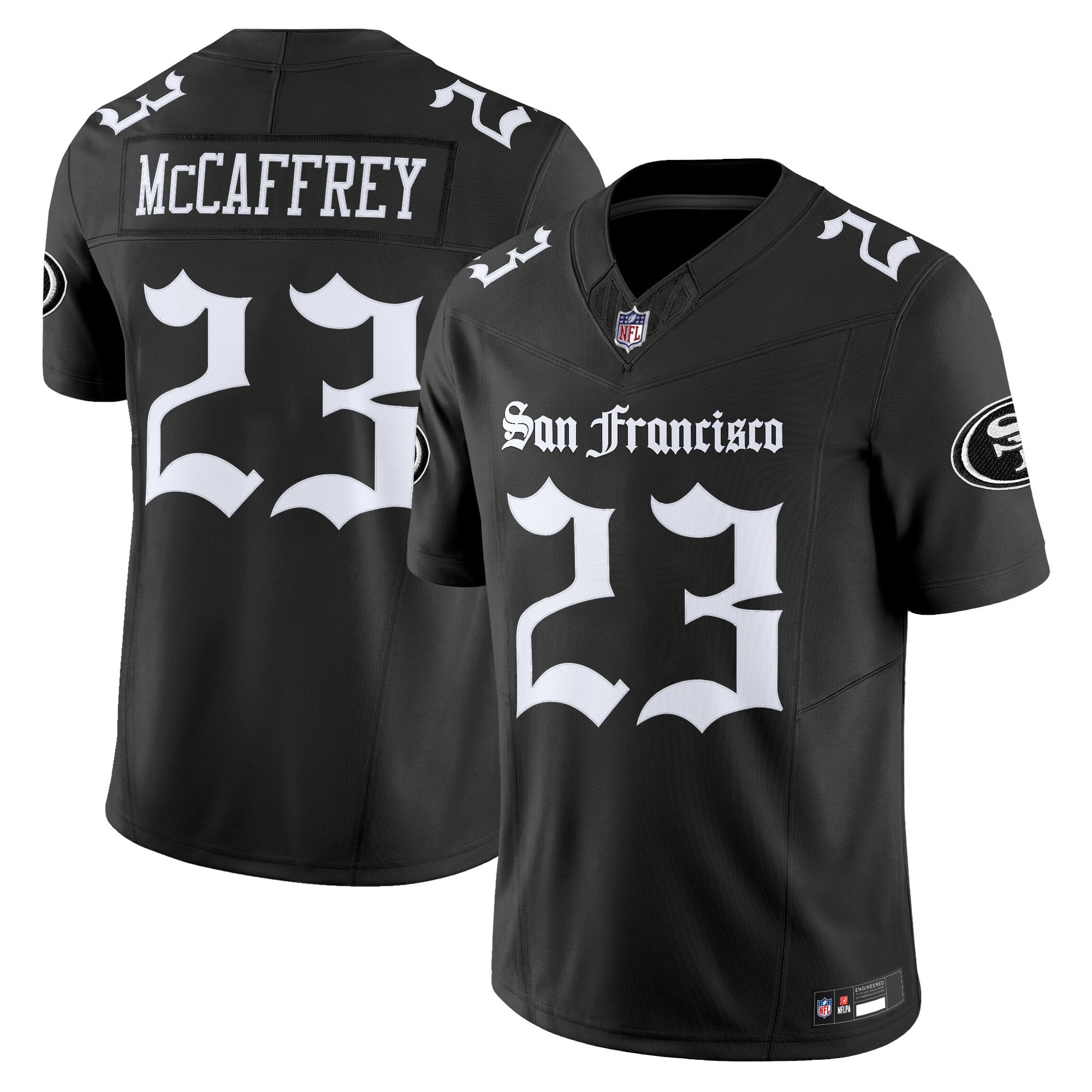 Alternative view of 49ers Purdy #13 Black Jersey - Nike - Limited Edition