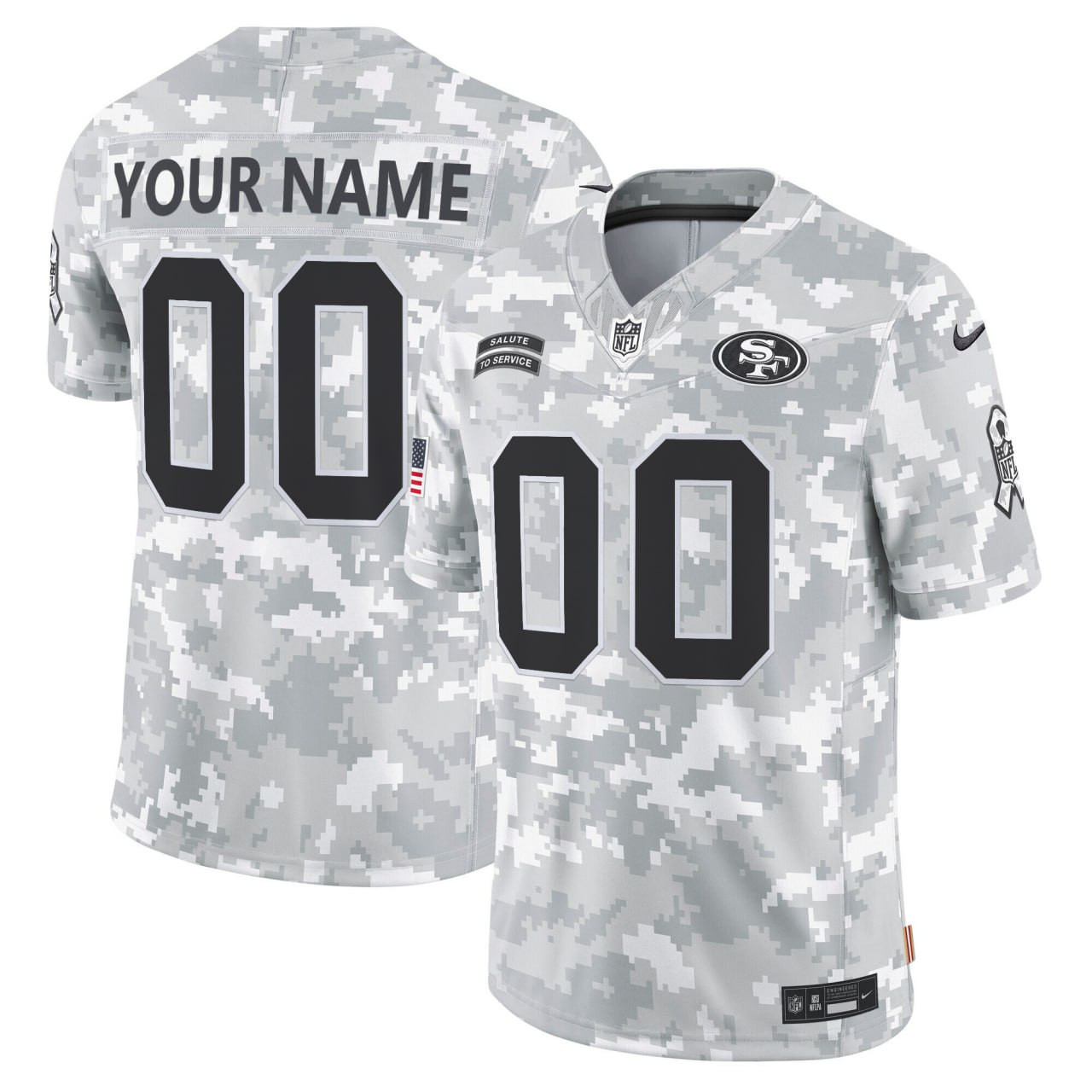 49ers Salute Service Camo Jersey - 49ers Salute to Service Camo Jersey