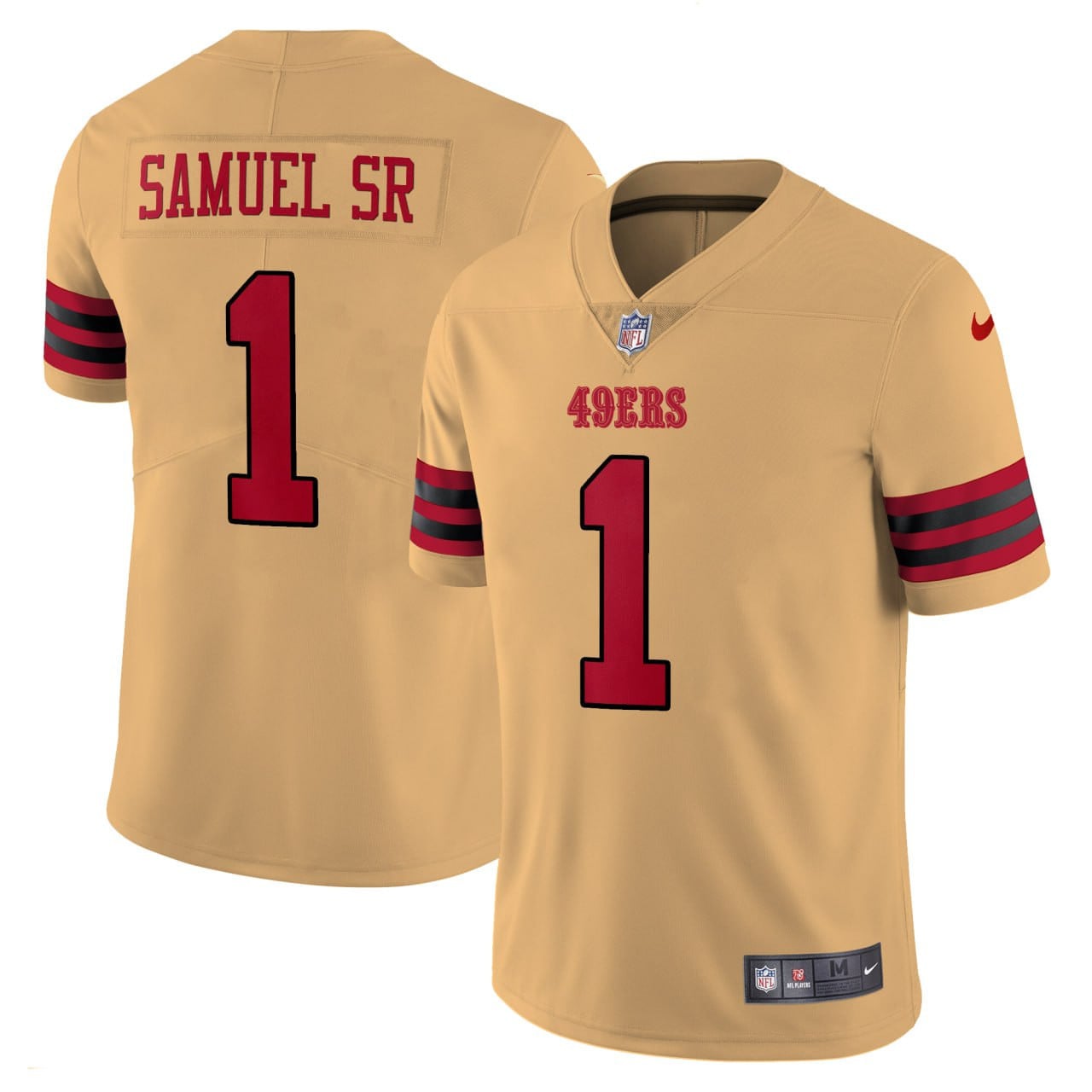 49ers Samuel SR Gold Jersey - Nike - Limited Edition