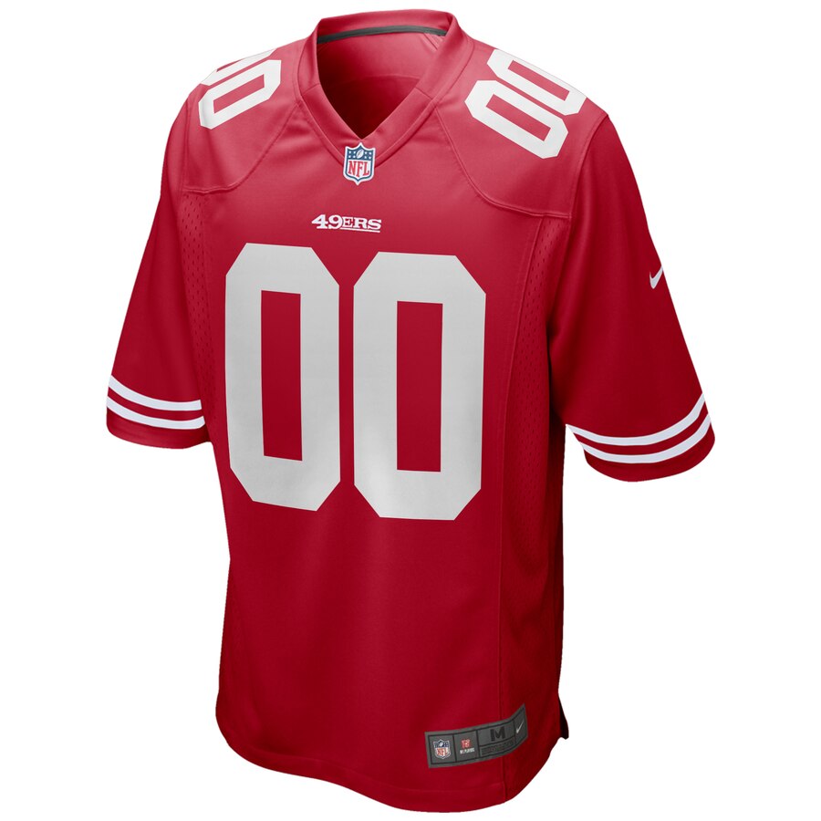 Alternative view of 49ers Scarlet Custom Jersey nike personalized - Nike 49ers Scarlet