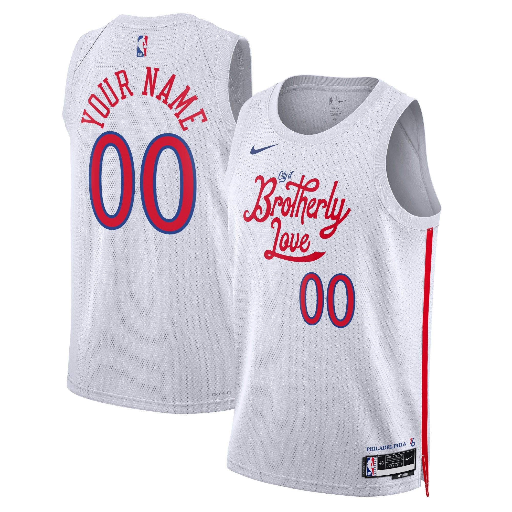 76ers City Love Nike Jersey - 76ers ‘City of Brotherly Love’ Nike