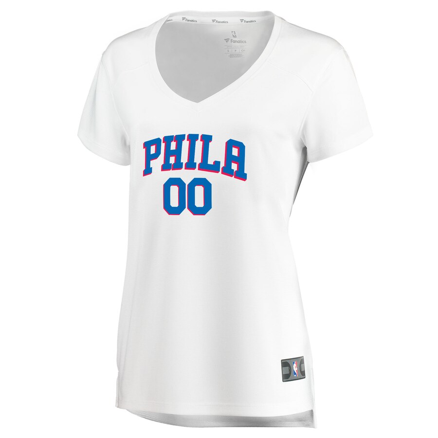 Alternative view of 76ers Women’s White Custom Jersey - Fanatics