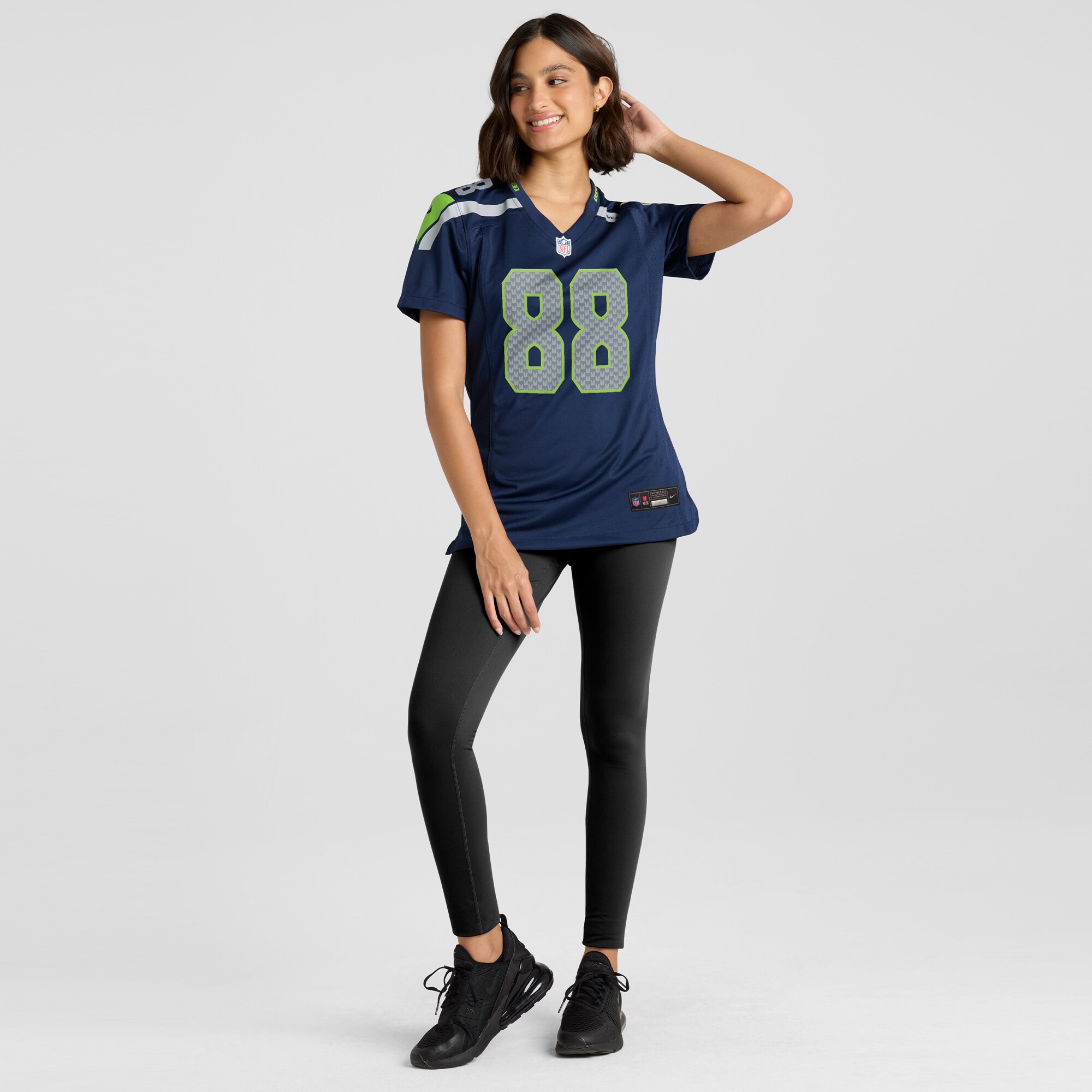 A.J. Barner Seattle Seahawks Nike Women's  Game Jersey -  College Navy