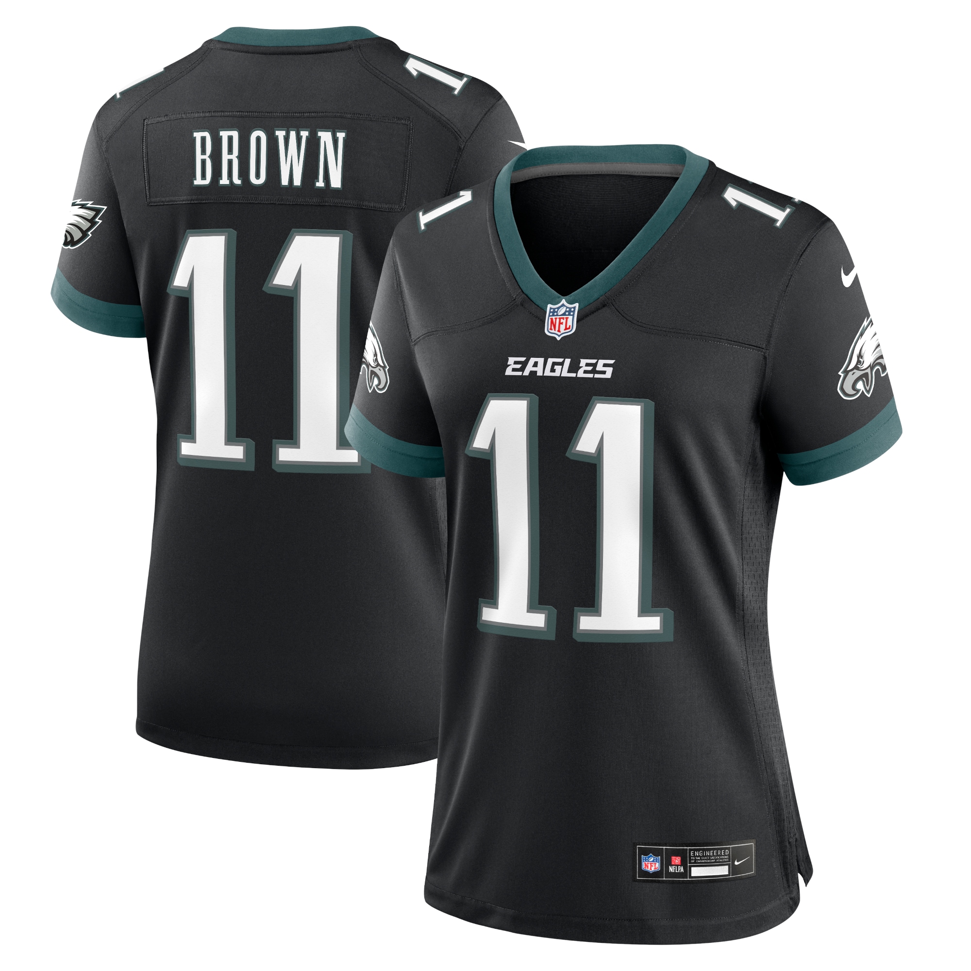 A.J. Brown Philadelphia Eagles Women's Alternate Game Jersey