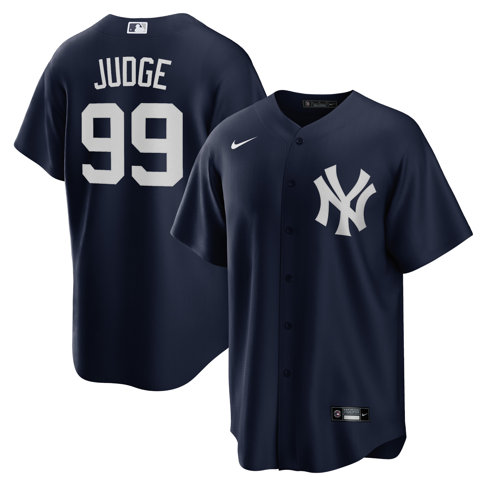 Aaron Judge New York Yankees Big & Tall Alternate Player Jersey - Navy