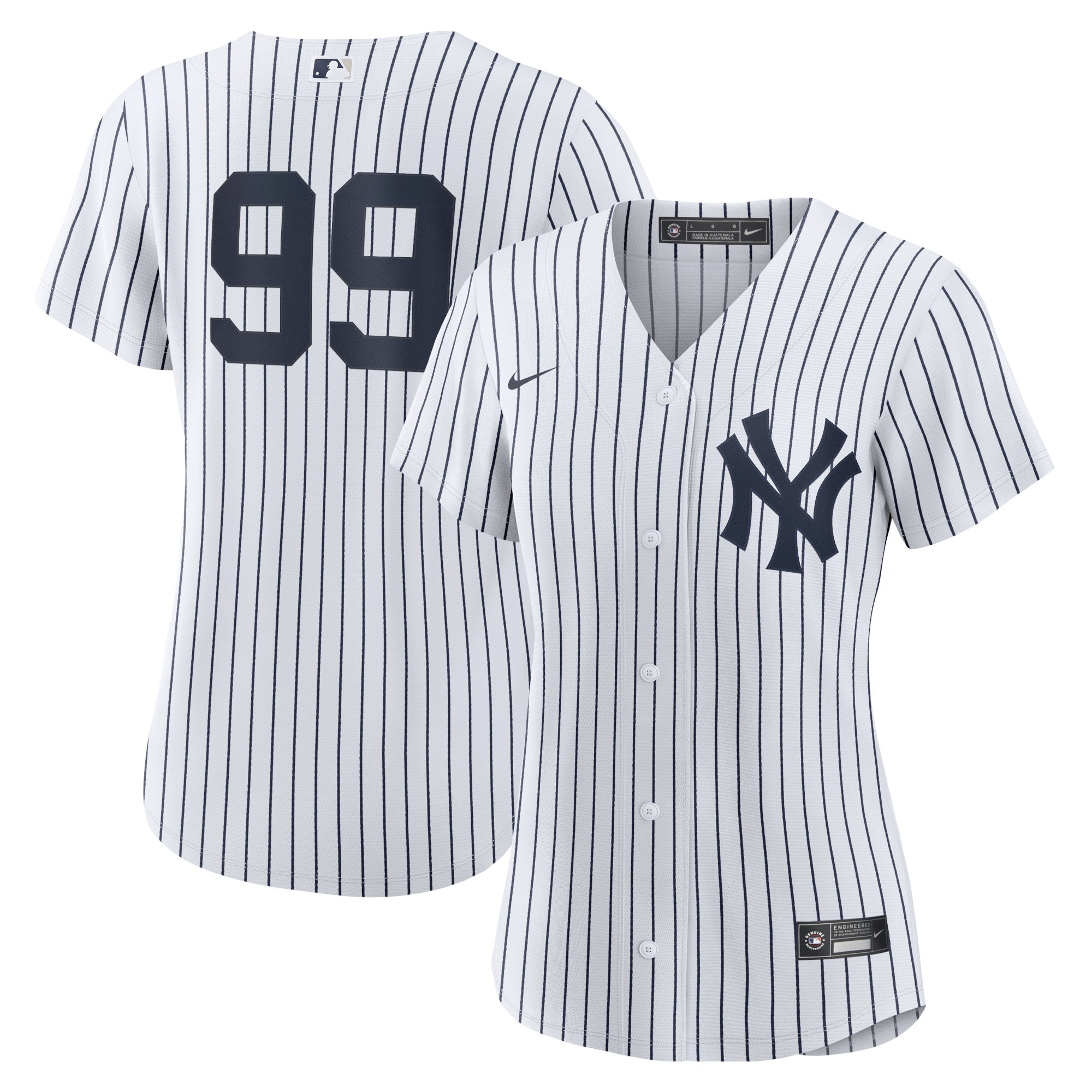 Aaron Judge New York Yankees Women's Home Player Jersey - White