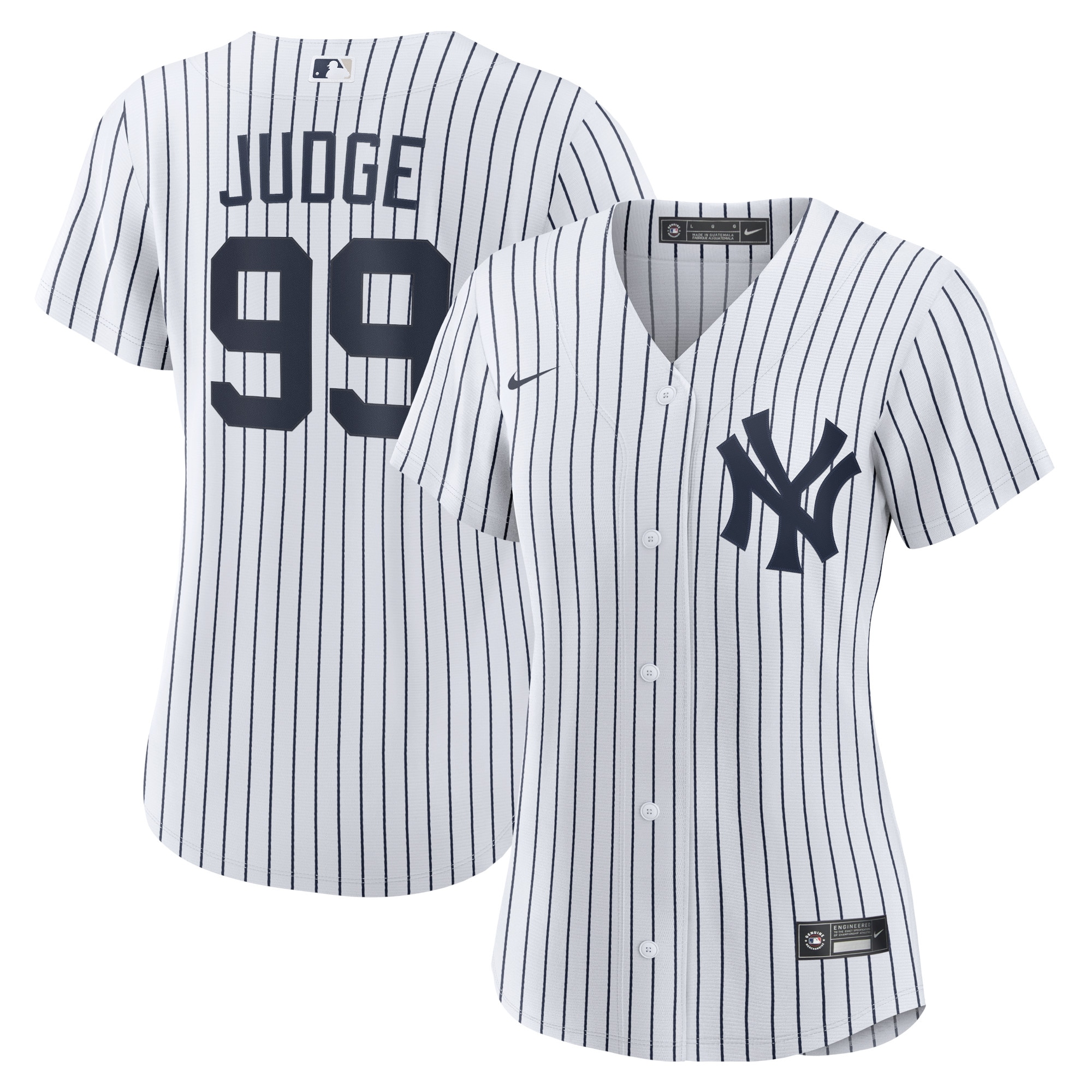 Aaron Judge New York Yankees Women's Home Player Jersey - White