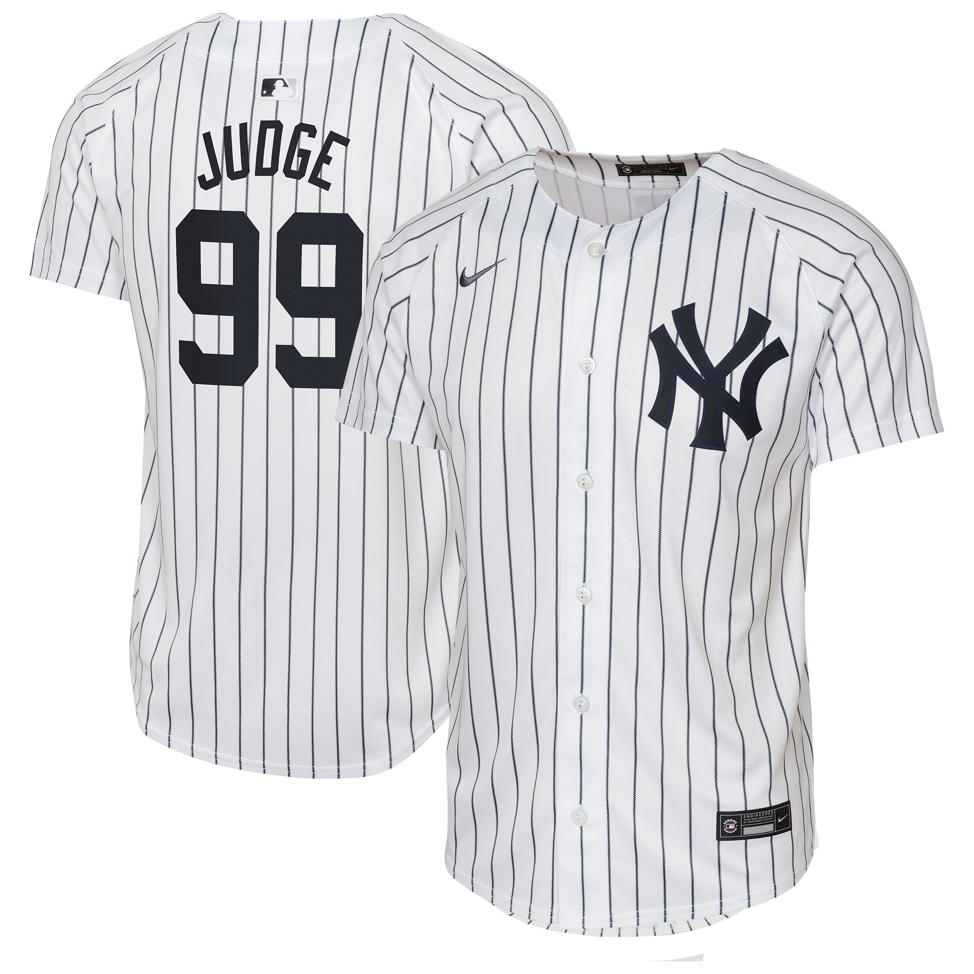 Aaron Judge New York Yankees Youth Home Limited Player Jersey - White