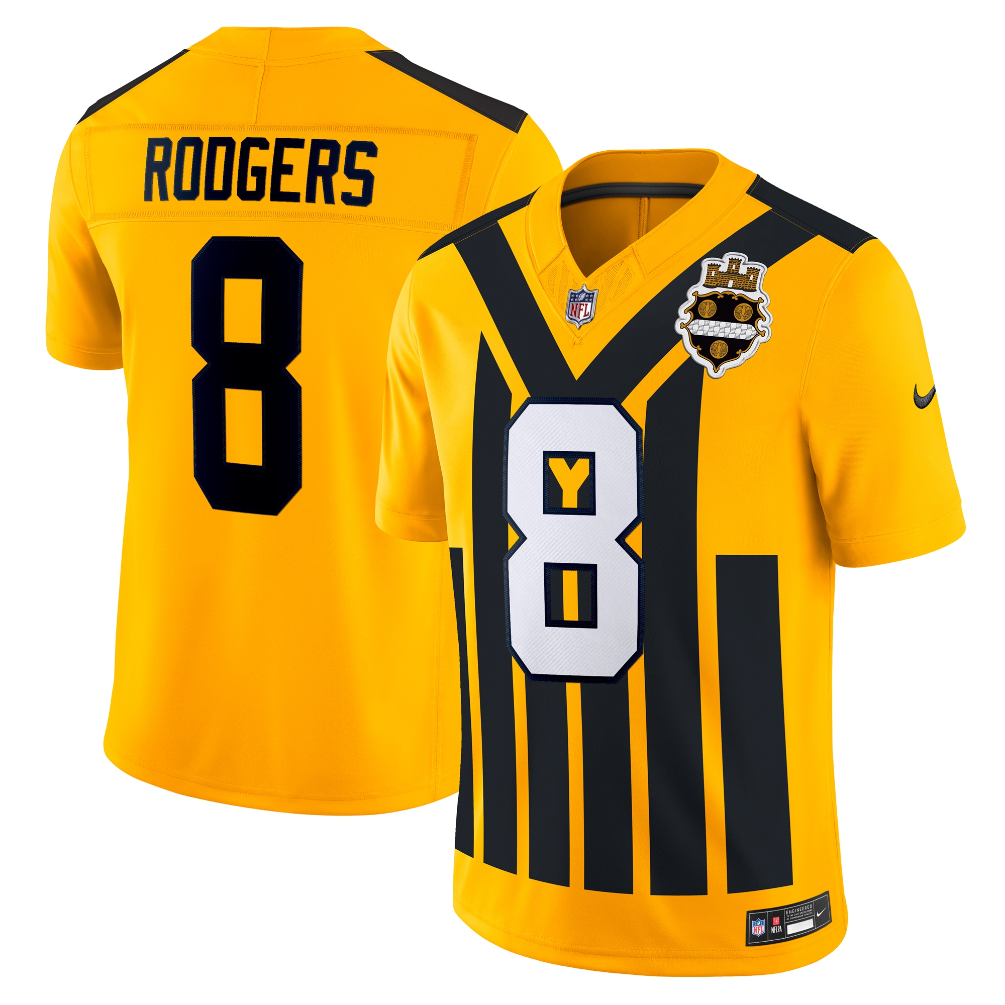 Aaron Rodgers Pittsburgh Steelers Alternate Vapor F.U.S.E. Limited Jersey