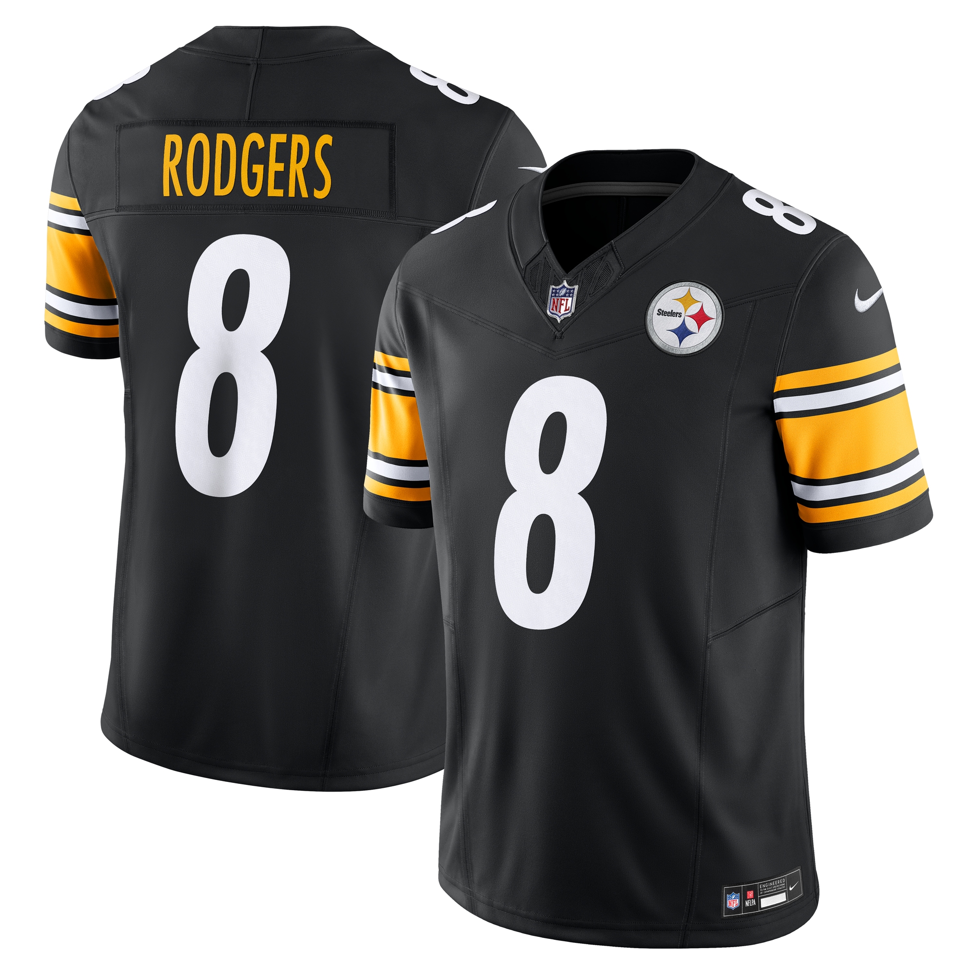 Aaron Rodgers Pittsburgh Steelers Team Vapor F.U.S.E. Limited Jersey