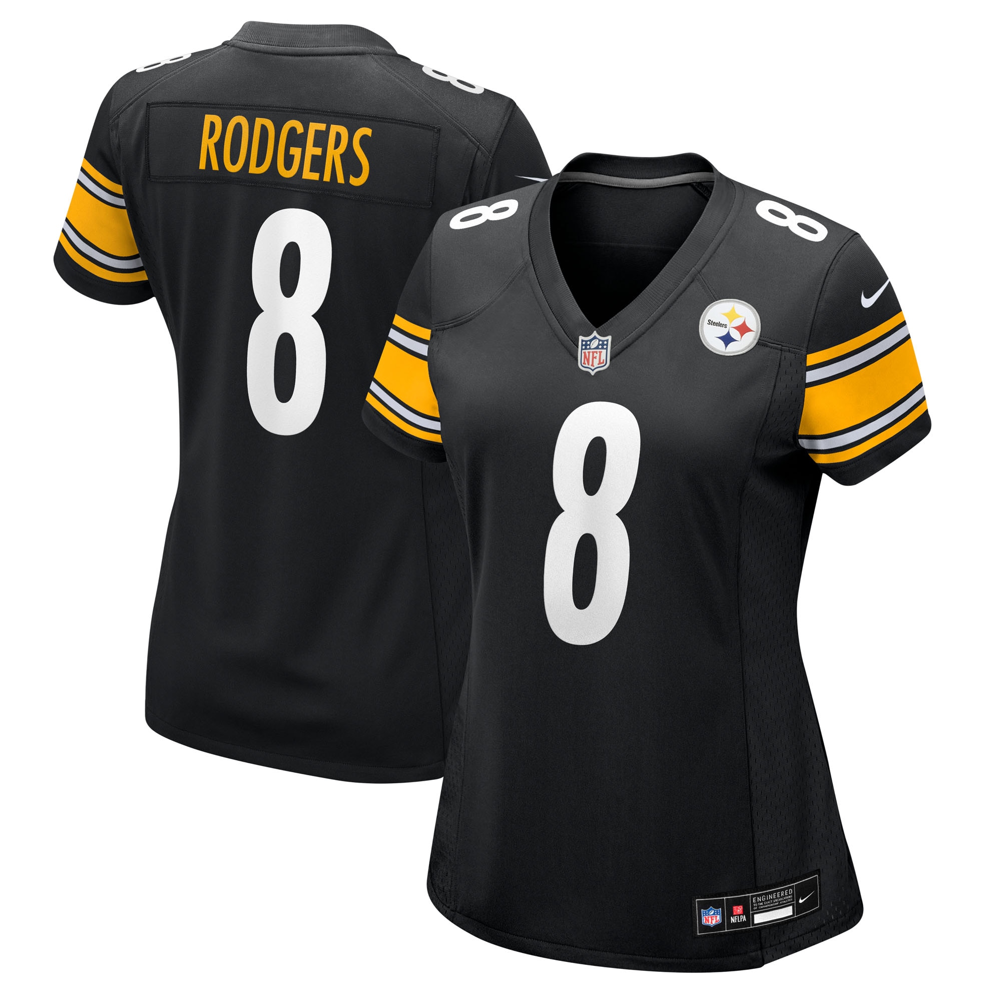 Aaron Rodgers Pittsburgh Steelers Women's Game Jersey