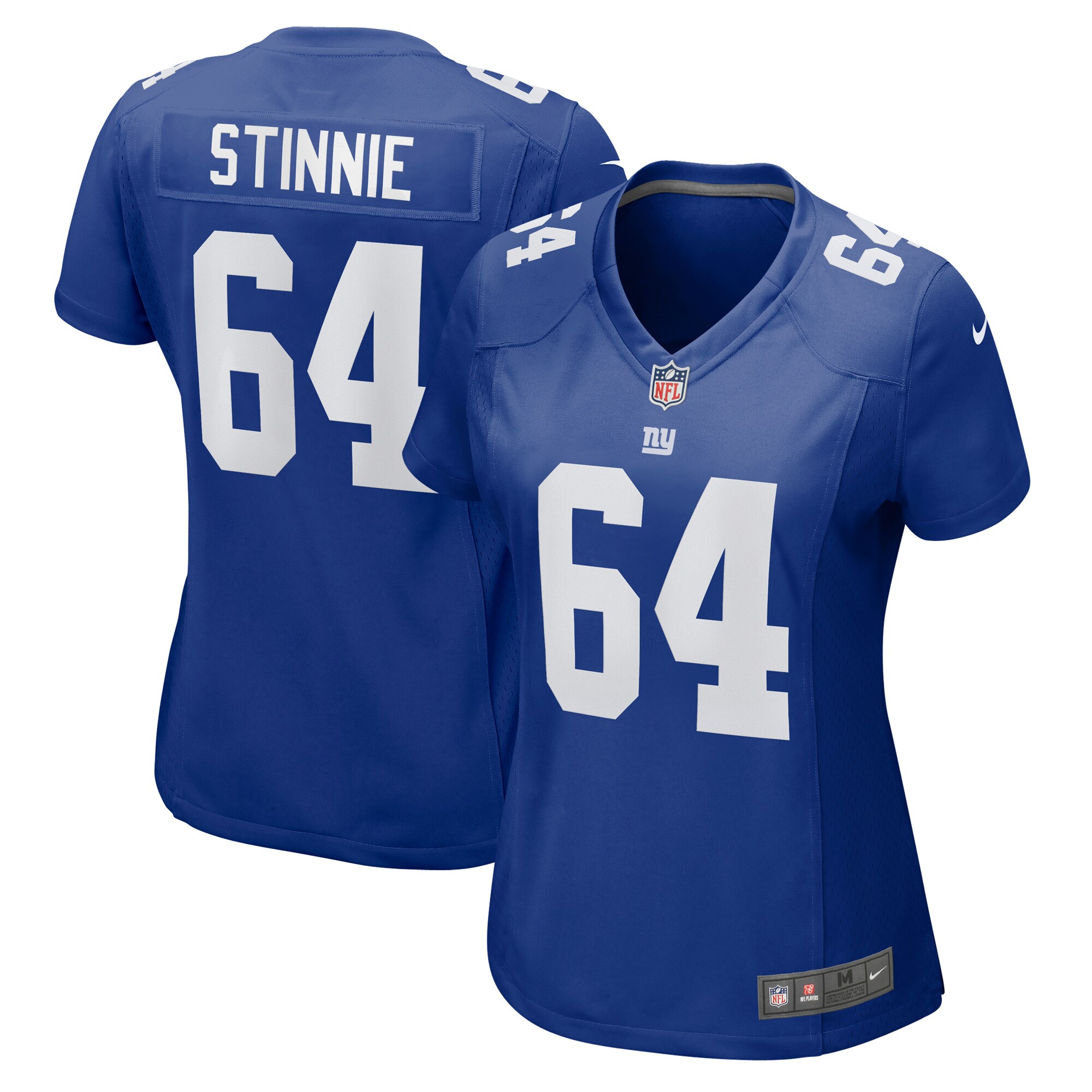Aaron Stinnie New York Giants Women's Game Jersey - Royal