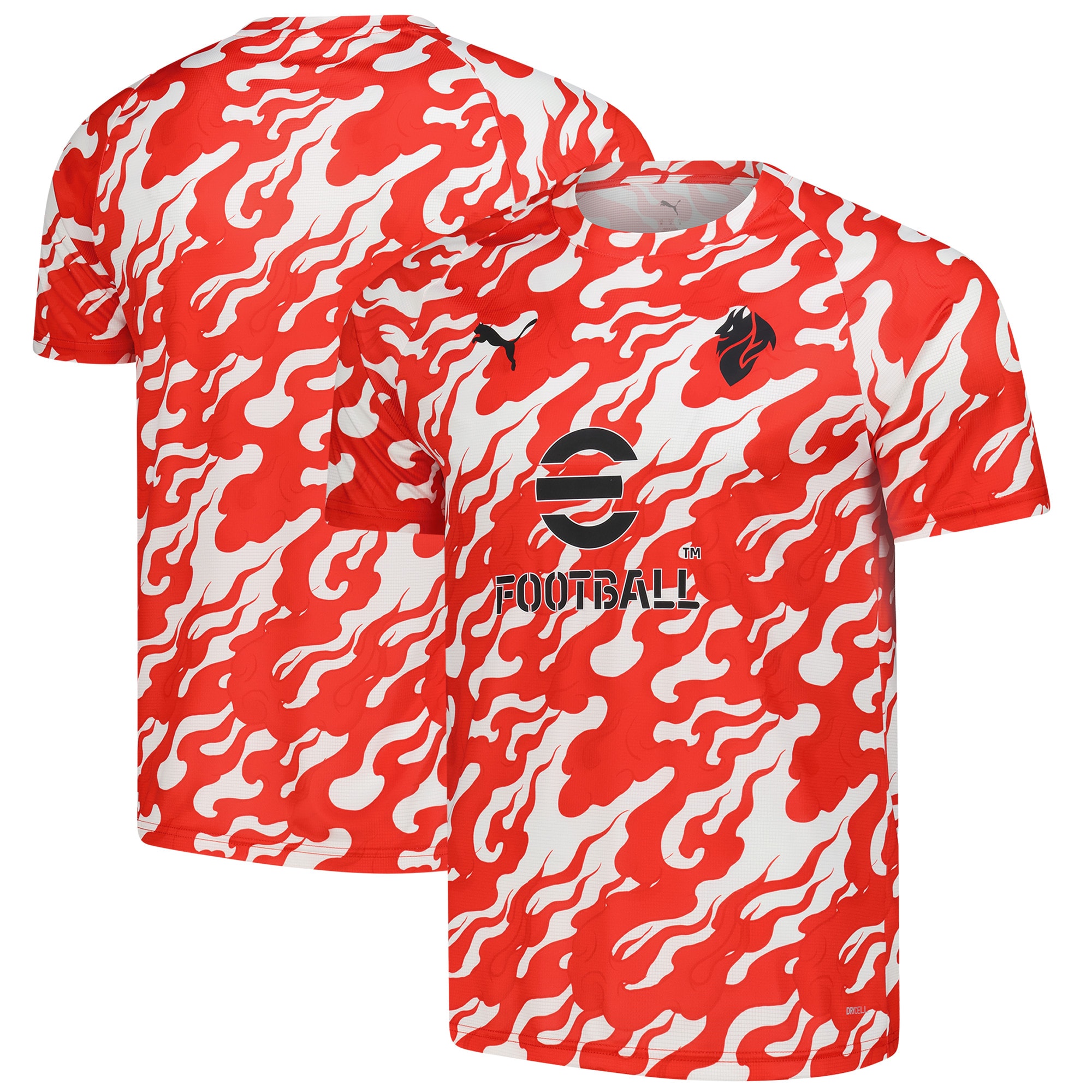 AC Milan Puma 2025/26 Pre-Match dryCell Training Jersey
