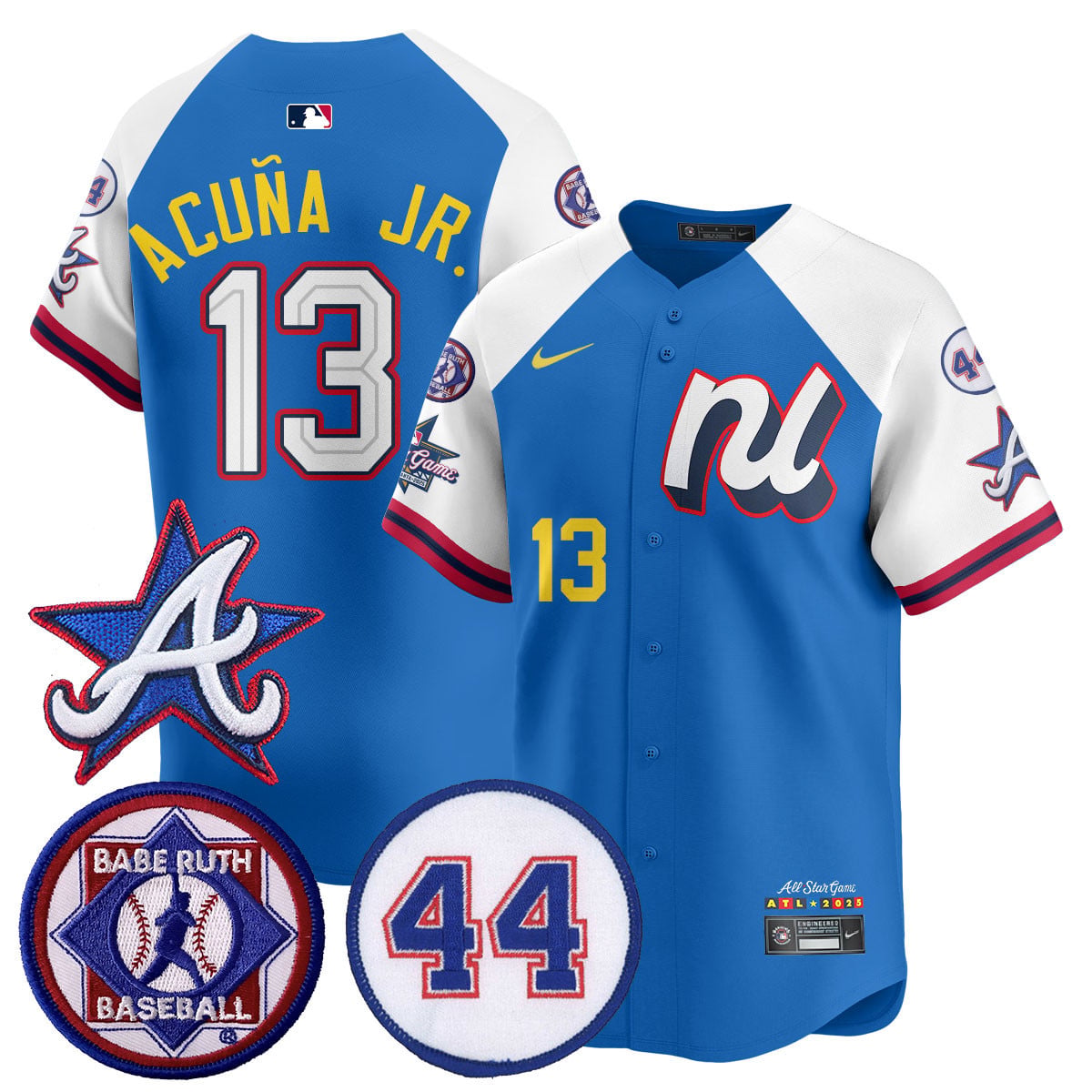 Acuña Braves ASG Jersey - Nike - Sky Blue #13