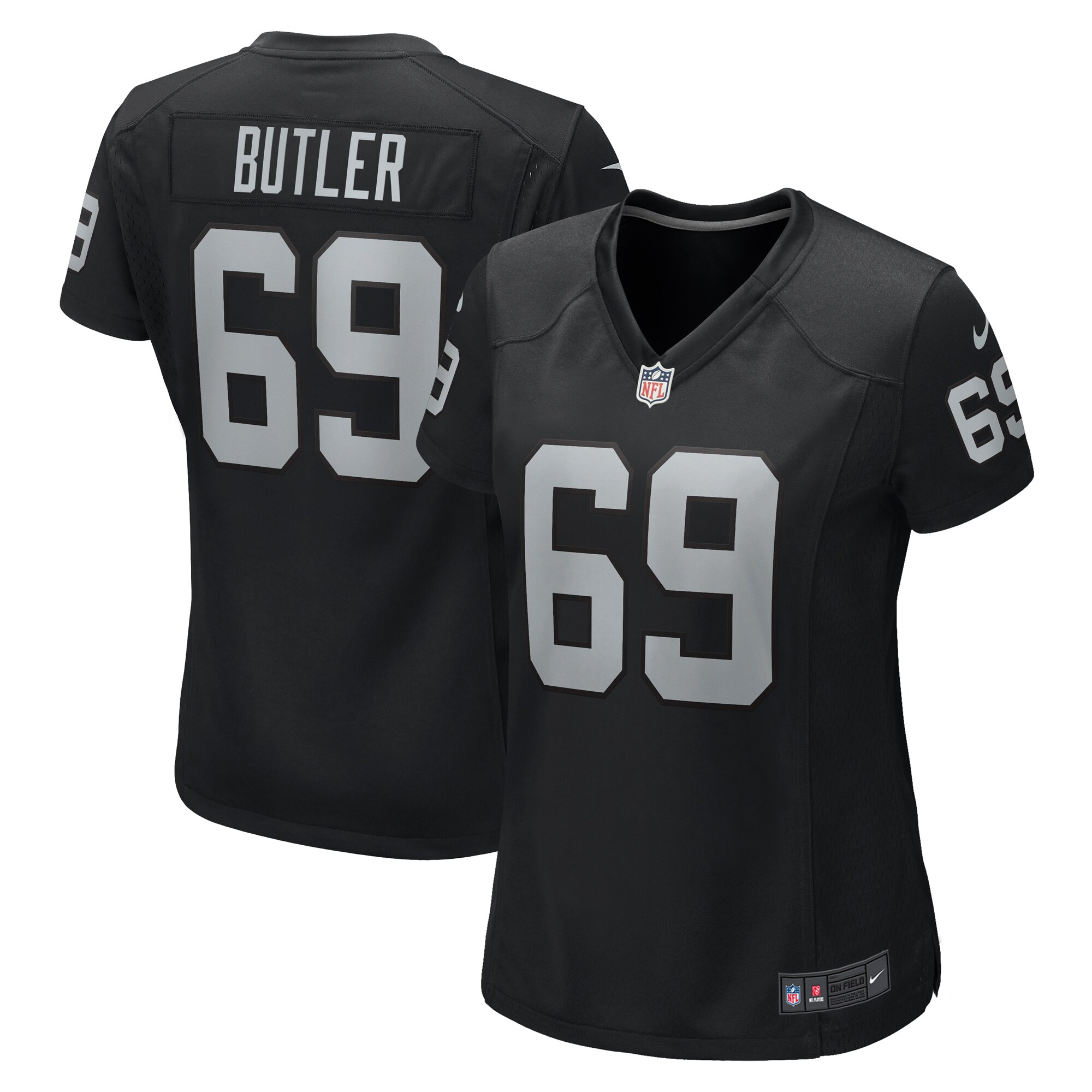 Adam Butler Las Vegas Raiders Women's Game Jersey - Black