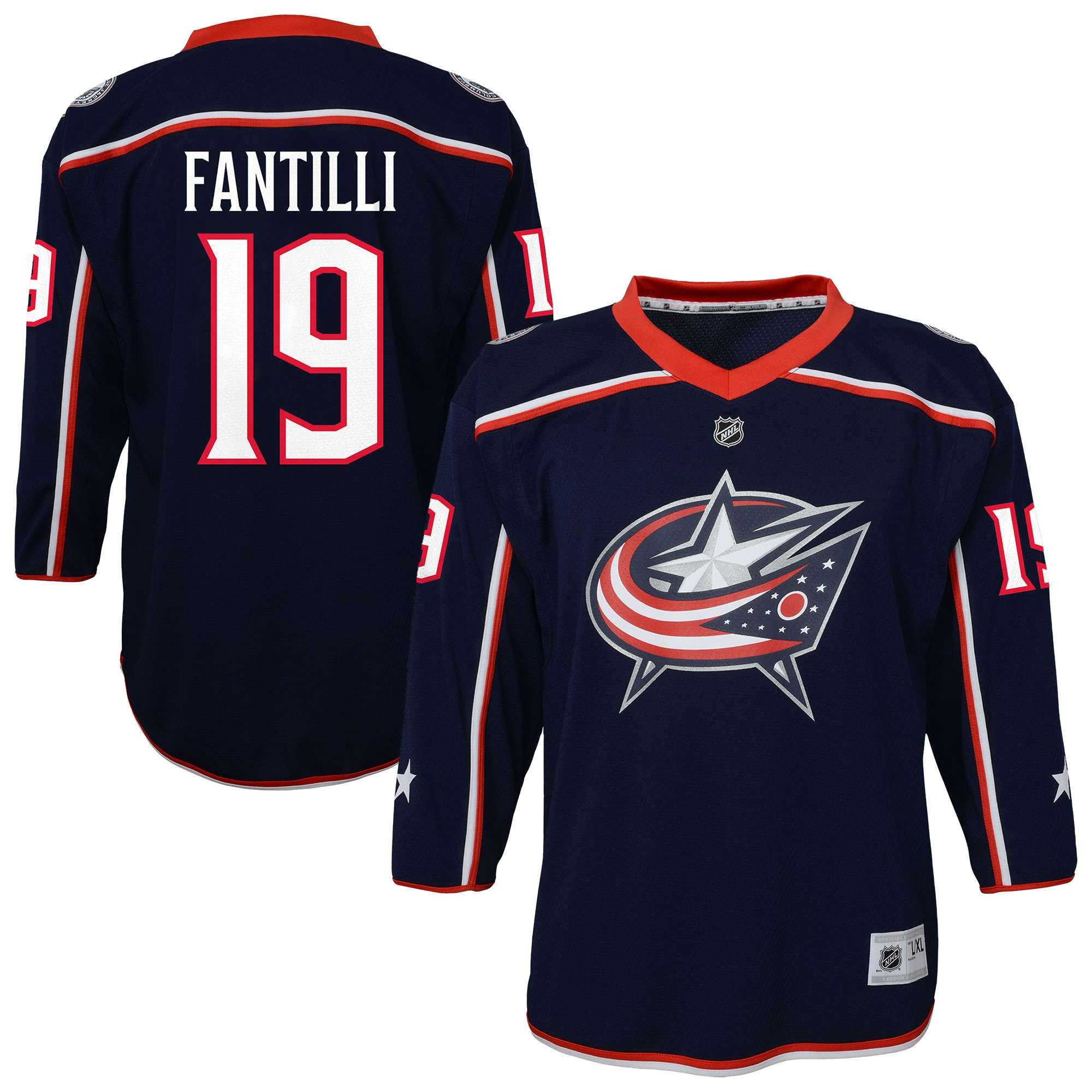 Adam Fantilli Columbus Blue Jackets Outerstuff Youth Alternate Player Jersey - Blue