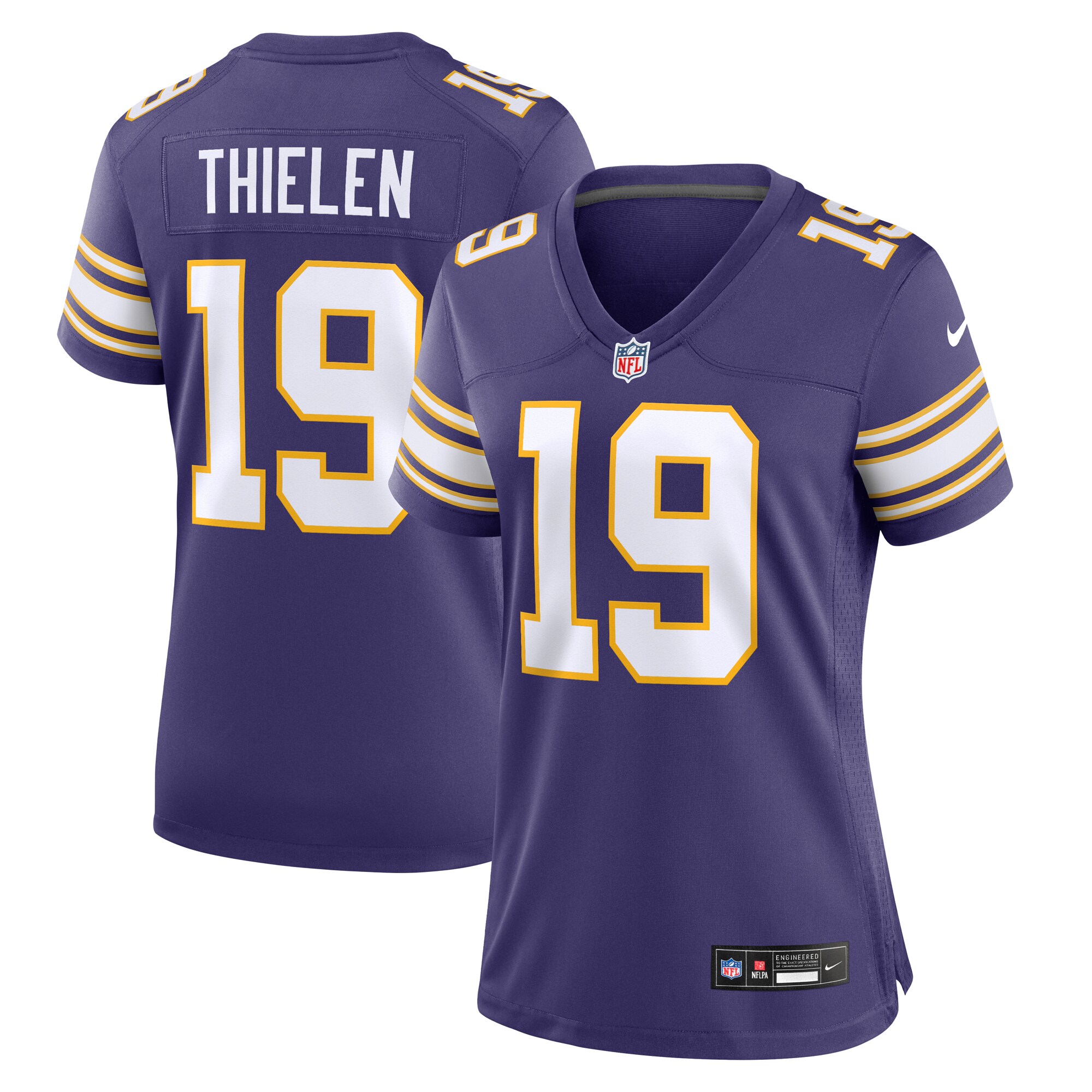 Adam Thielen Minnesota Vikings Women's Alternate Player Jersey - Purple