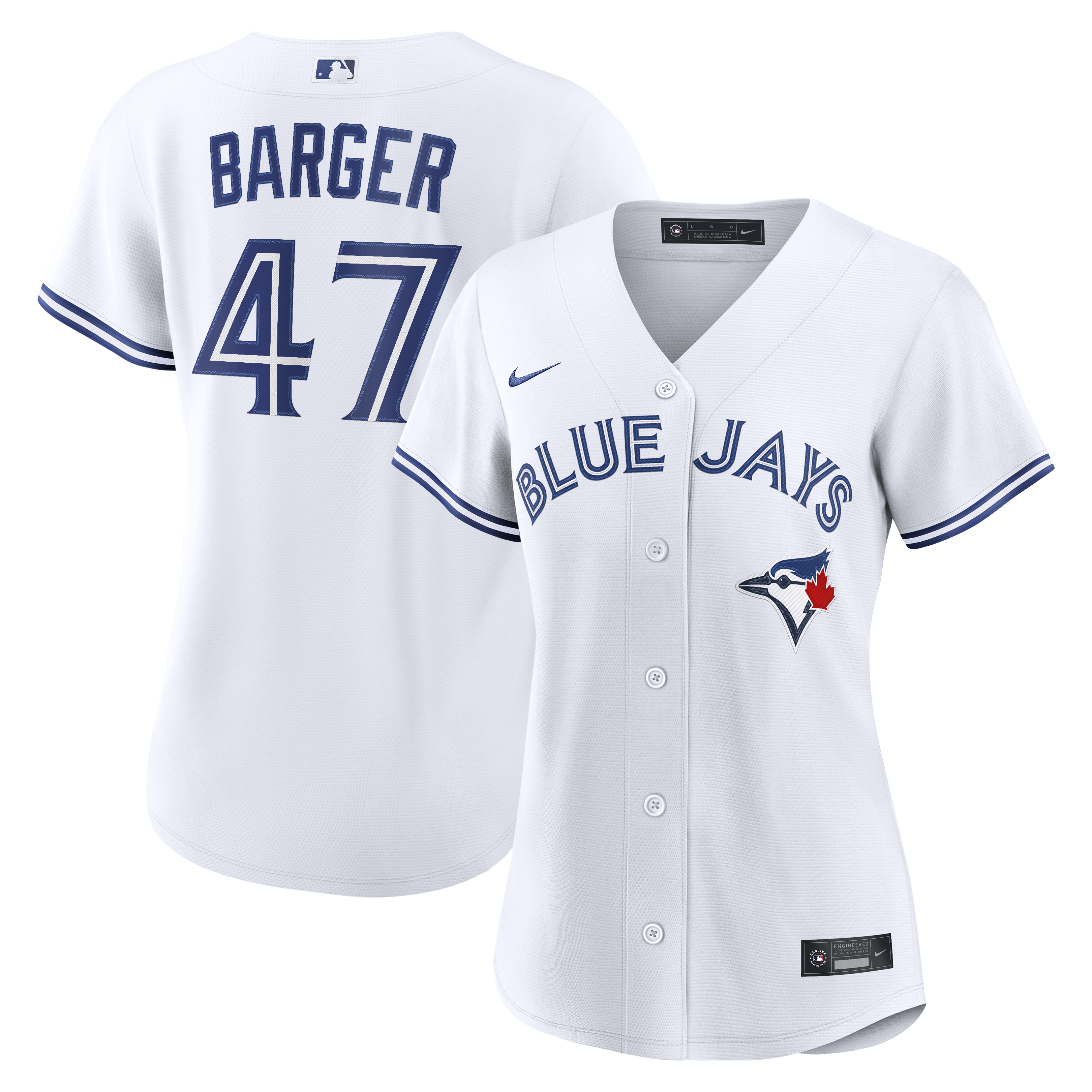 Addison Barger Toronto Blue Jays Women's Home Jersey - White