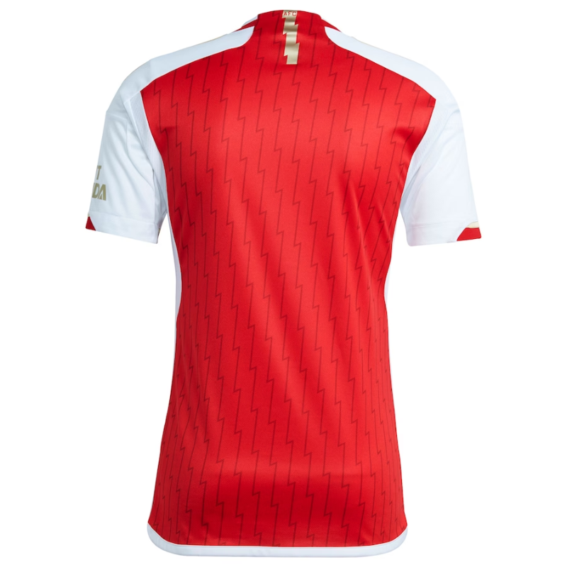 Alternative view of Adidas Arsenal 2022/23 Home Jersey - Red & White
