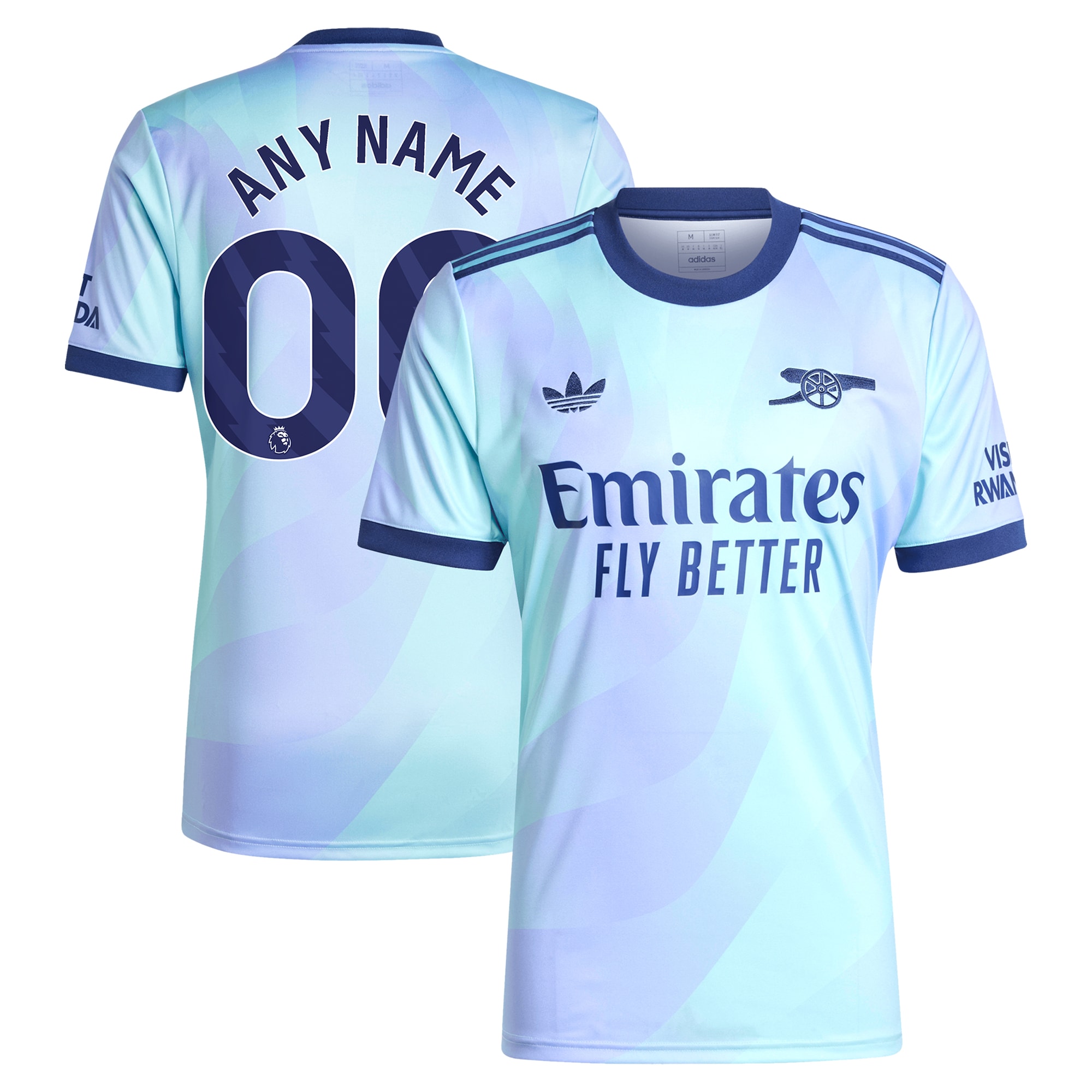 Adidas Arsenal 2024 Third Jersey - Custom Name & Number