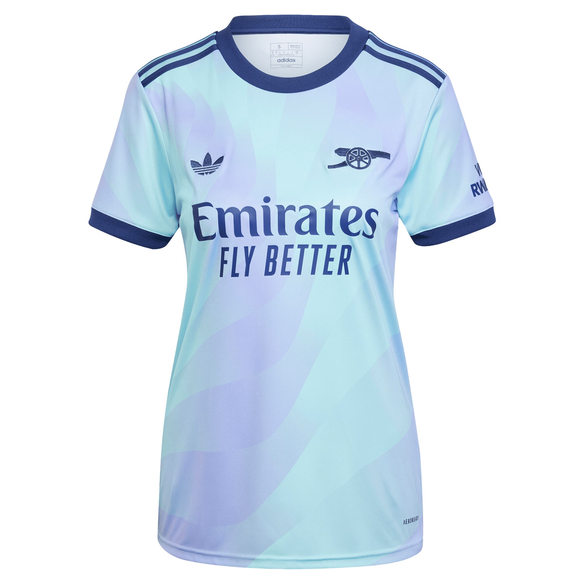 Alternative view of Adidas Arsenal 23/24 Jersey - Adidas Arsenal 23/24 Away Jersey - Light