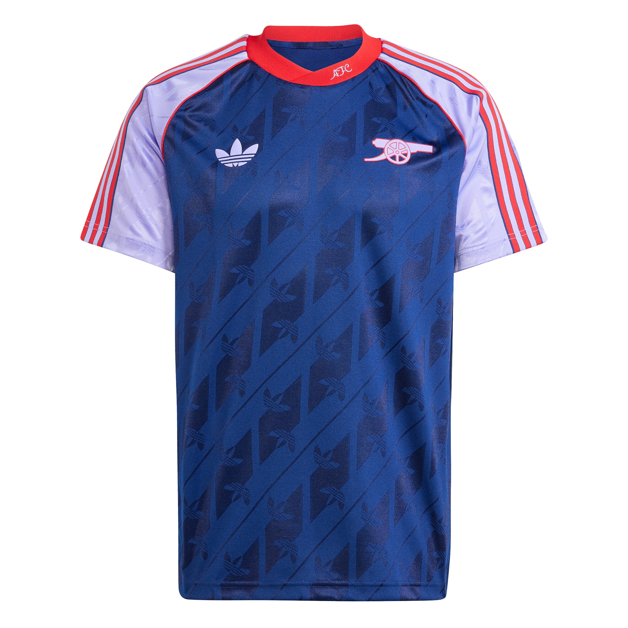 Alternative view of Adidas Arsenal 90-92 Away Jersey - Blue Retro Kit