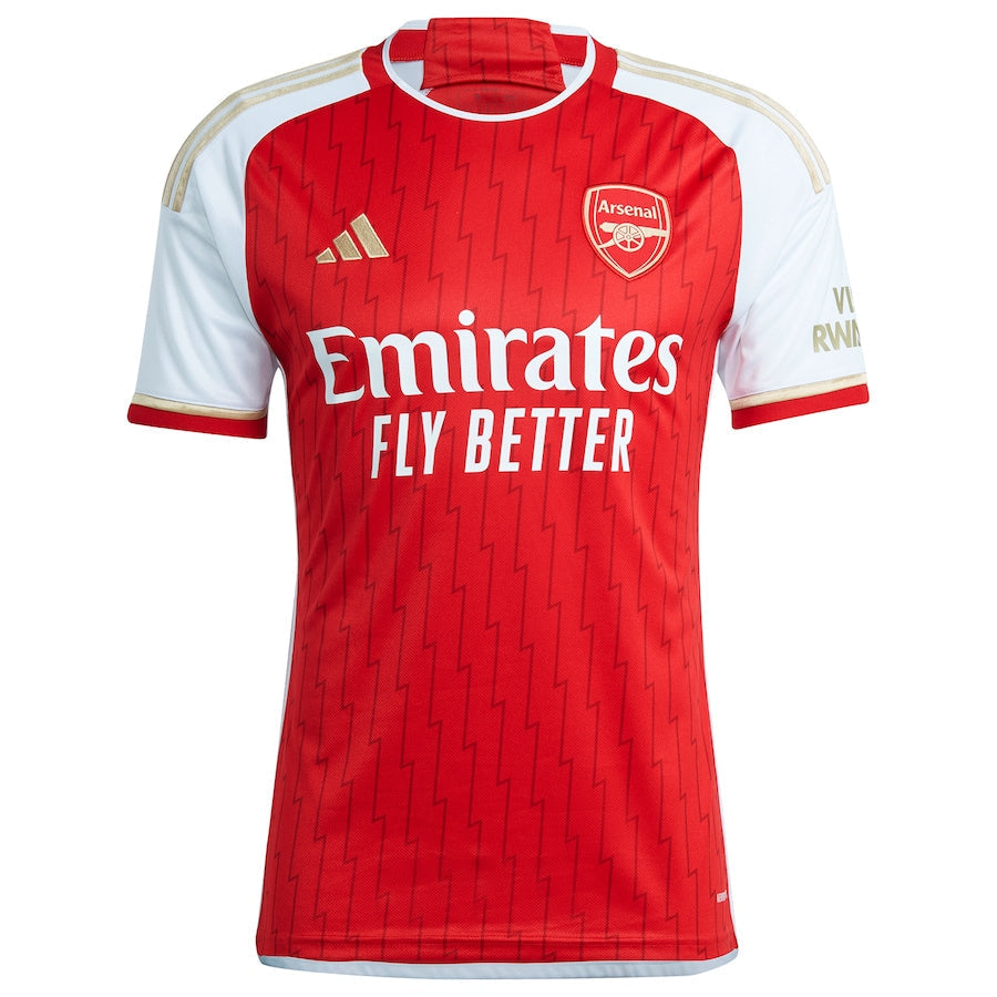 Alternative view of Adidas Arsenal Home Jersey - 2024 Red & White Authentic