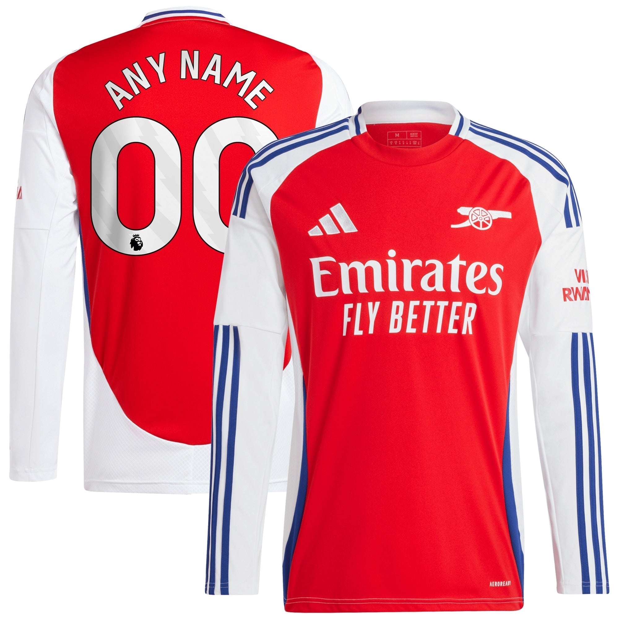 Adidas Arsenal Long Sleeve Home Jersey - Adidas Arsenal 2024 Long