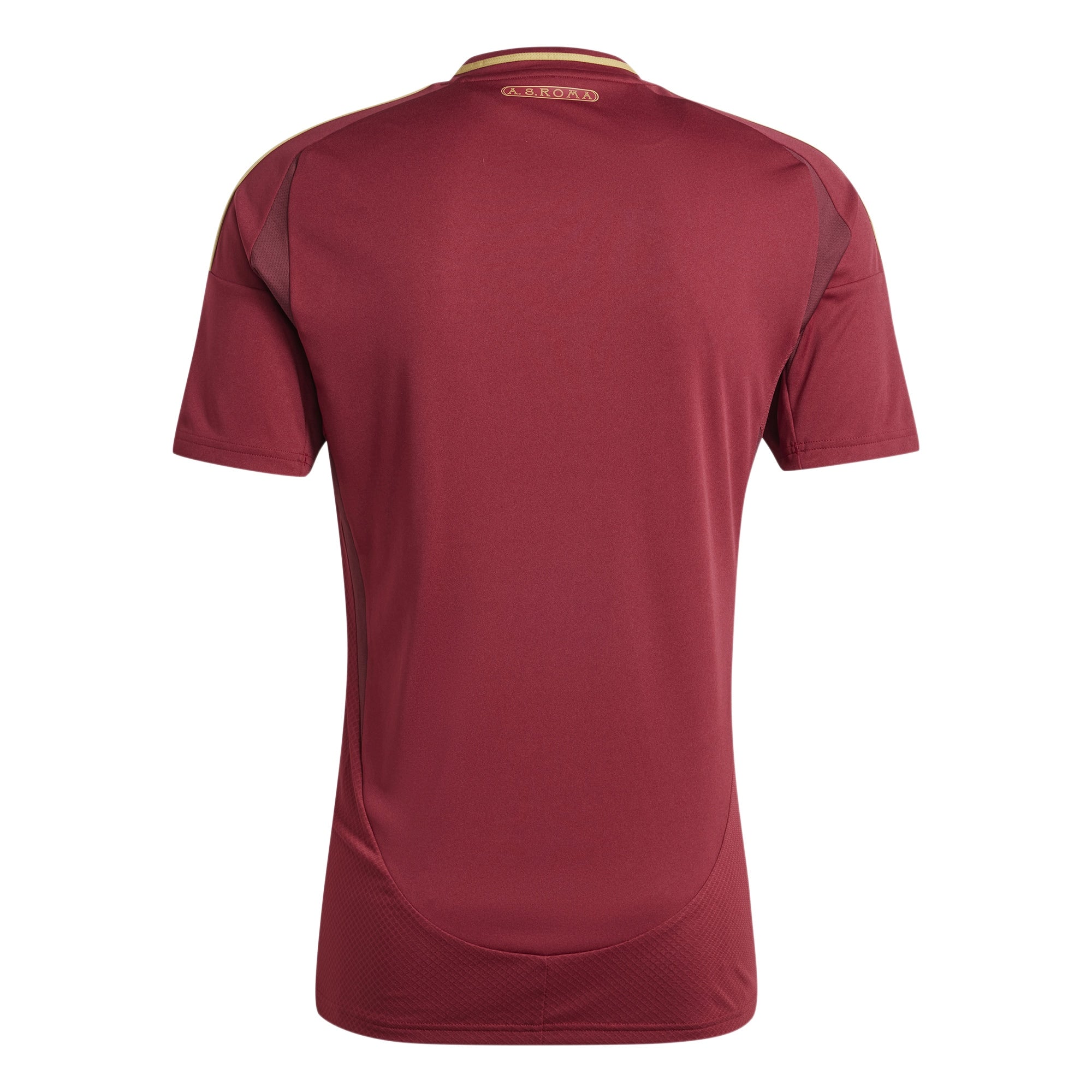 Alternative view of Adidas AS Roma 2024 Home Jersey - Burgundy & Gold