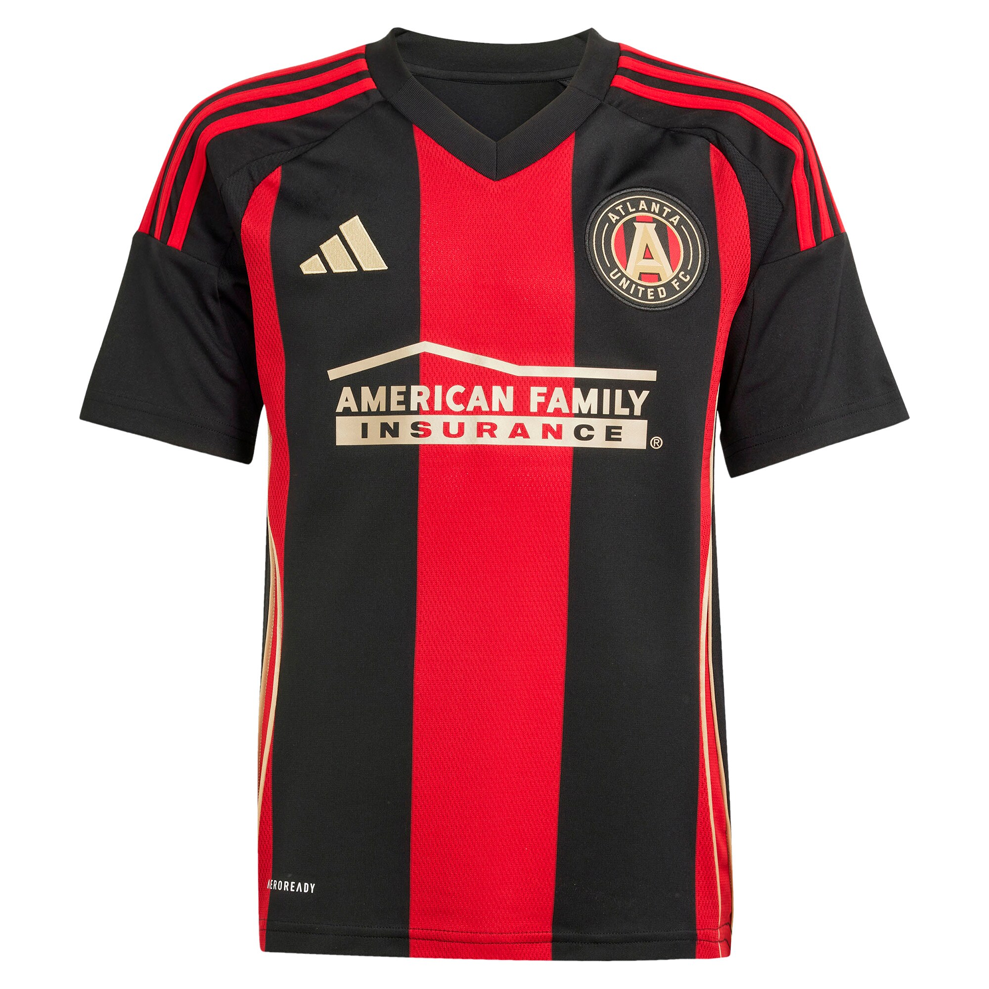 Alternative view of Adidas Atlanta United 2023/24 Jersey - Black & Red