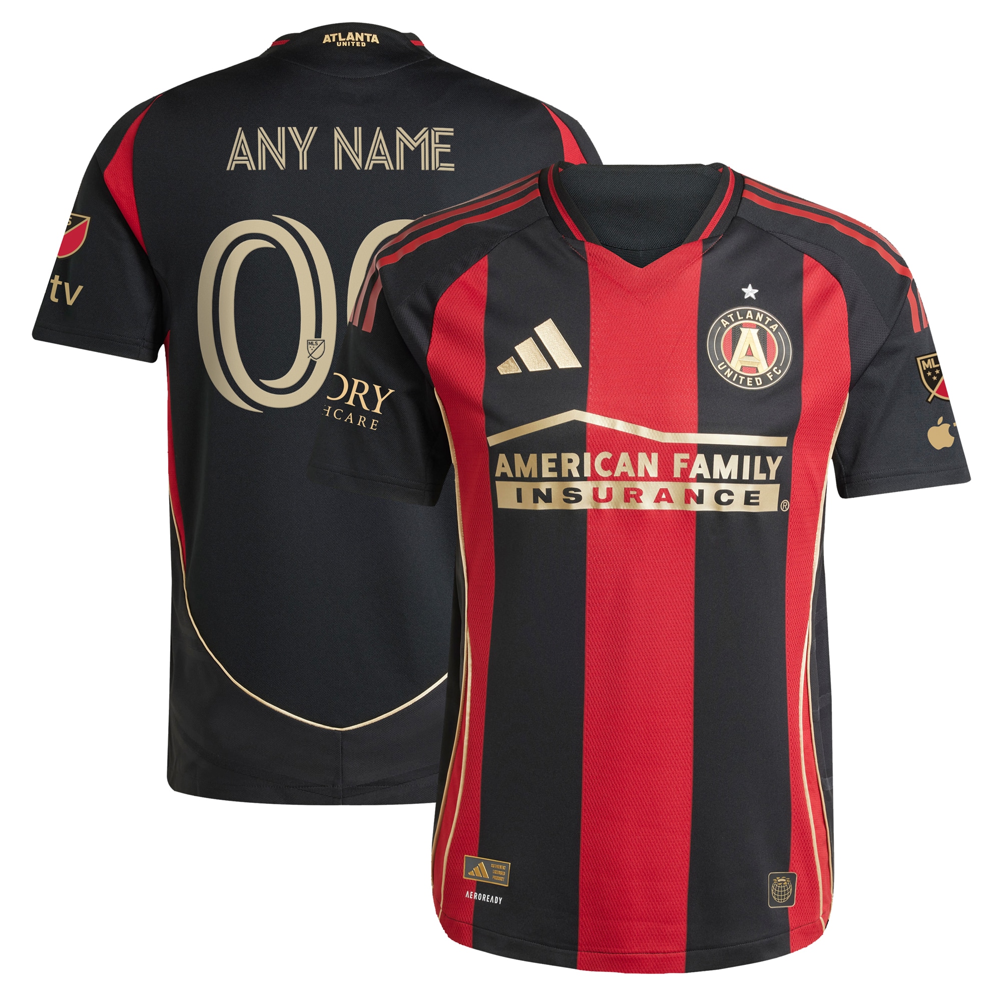 Adidas Atlanta United 2024 Home Jersey - Black & Red
