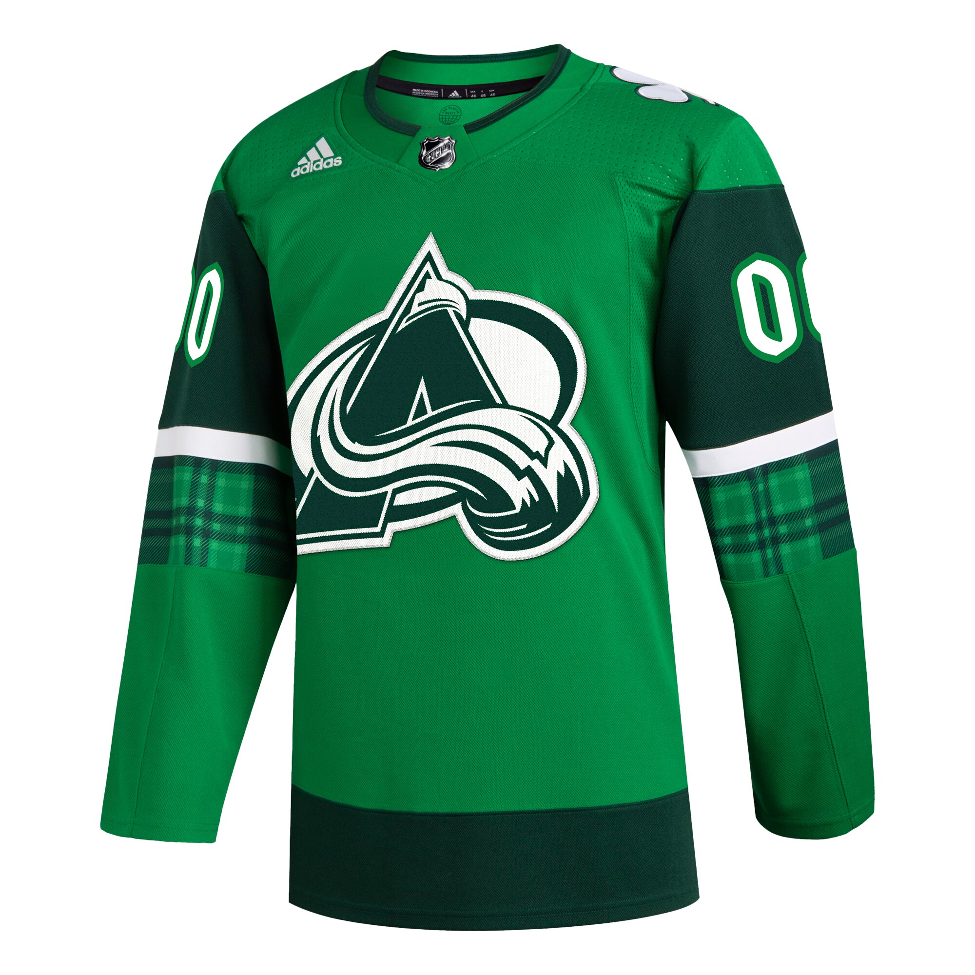 Alternative view of Adidas Avalanche St. Patrick’s Jersey - Kelly Green