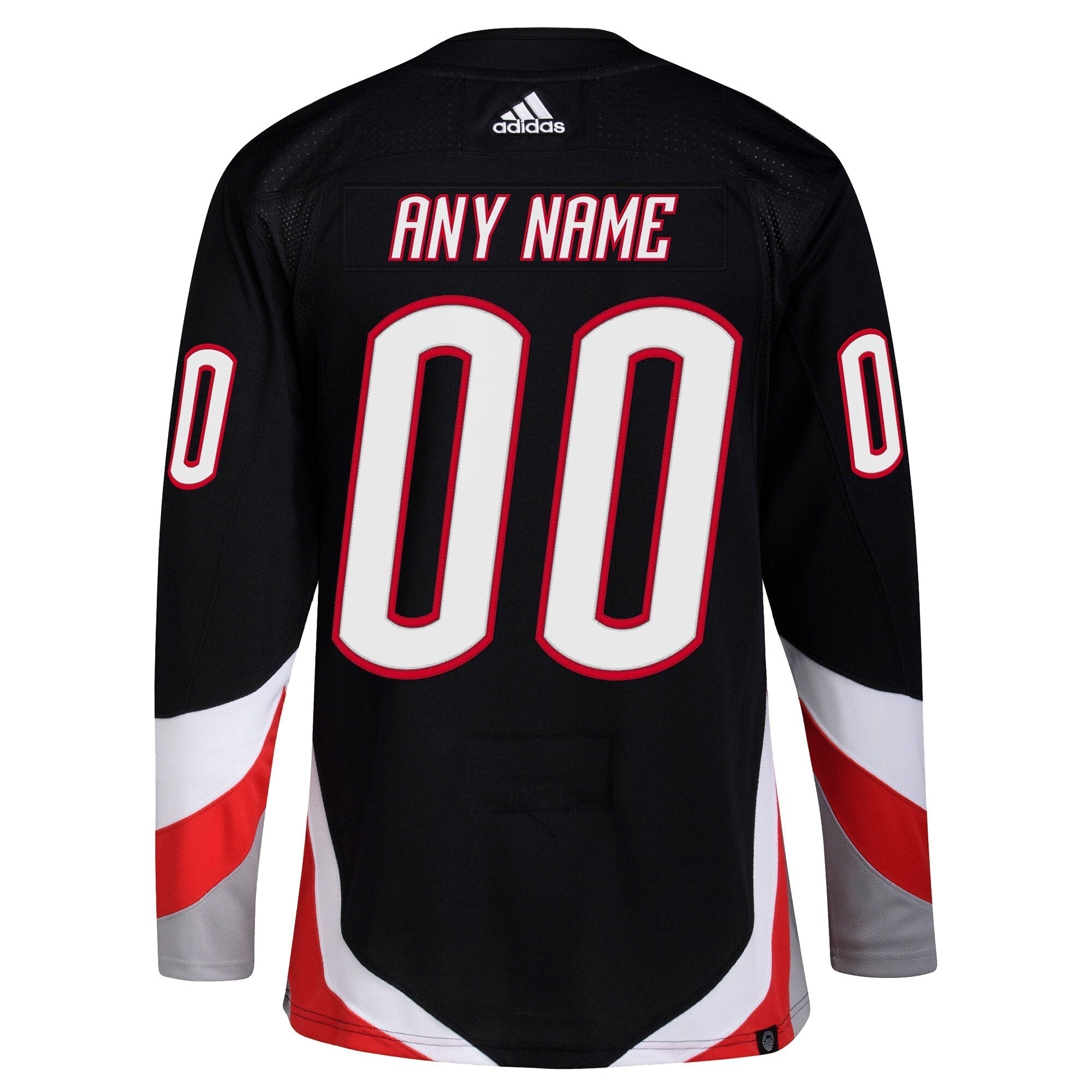Alternative view of Adidas Buffalo Sabres Black Jersey - Custom NHL