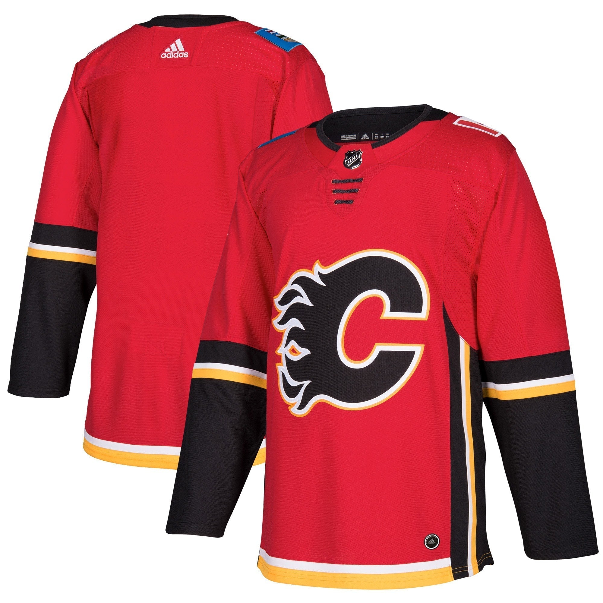 Adidas Calgary Flames Red Jersey - Authentic NHL Gear