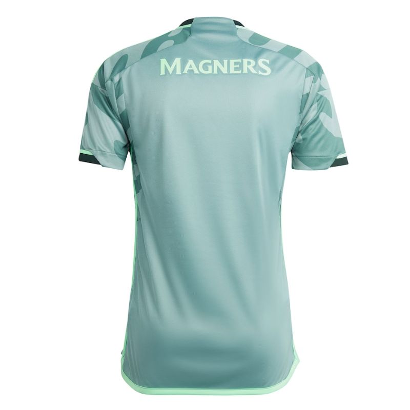 Alternative view of Adidas Celtic 2024 Away Jersey - Seafoam Green