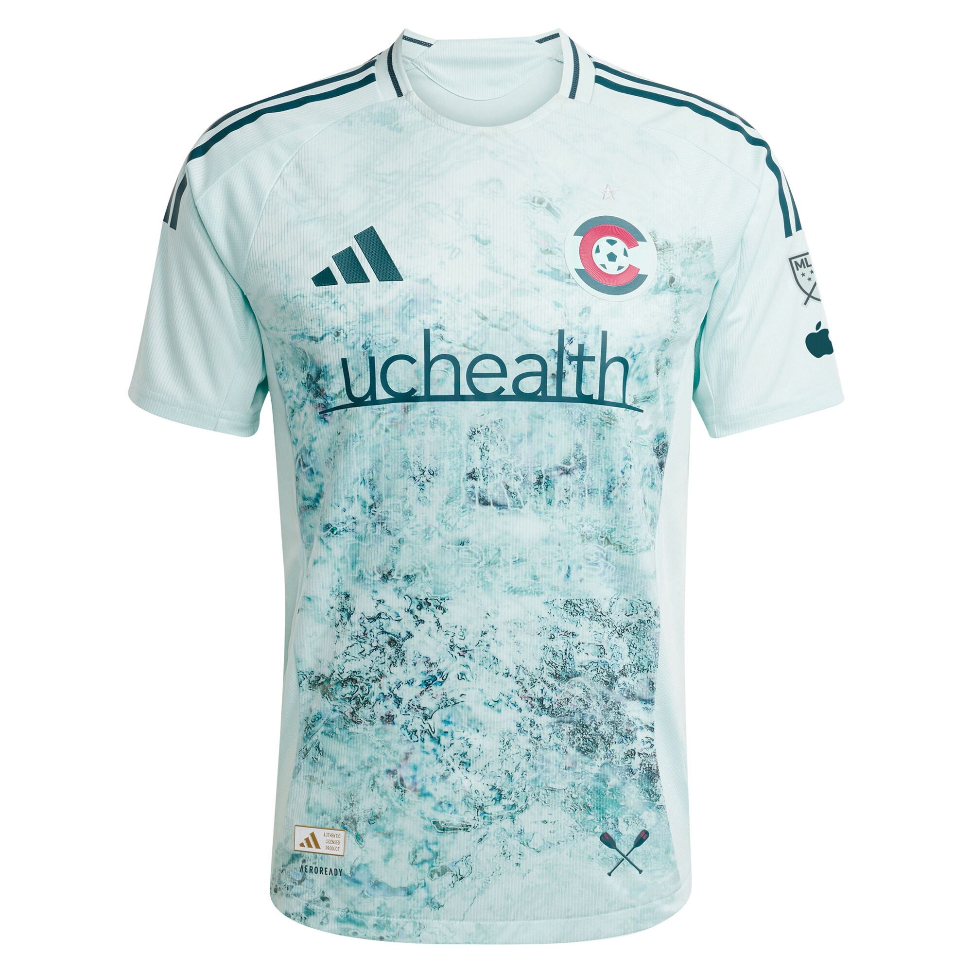 Alternative view of Adidas Colorado Rapids 2024 Away Kit - Authentic MLS Jersey