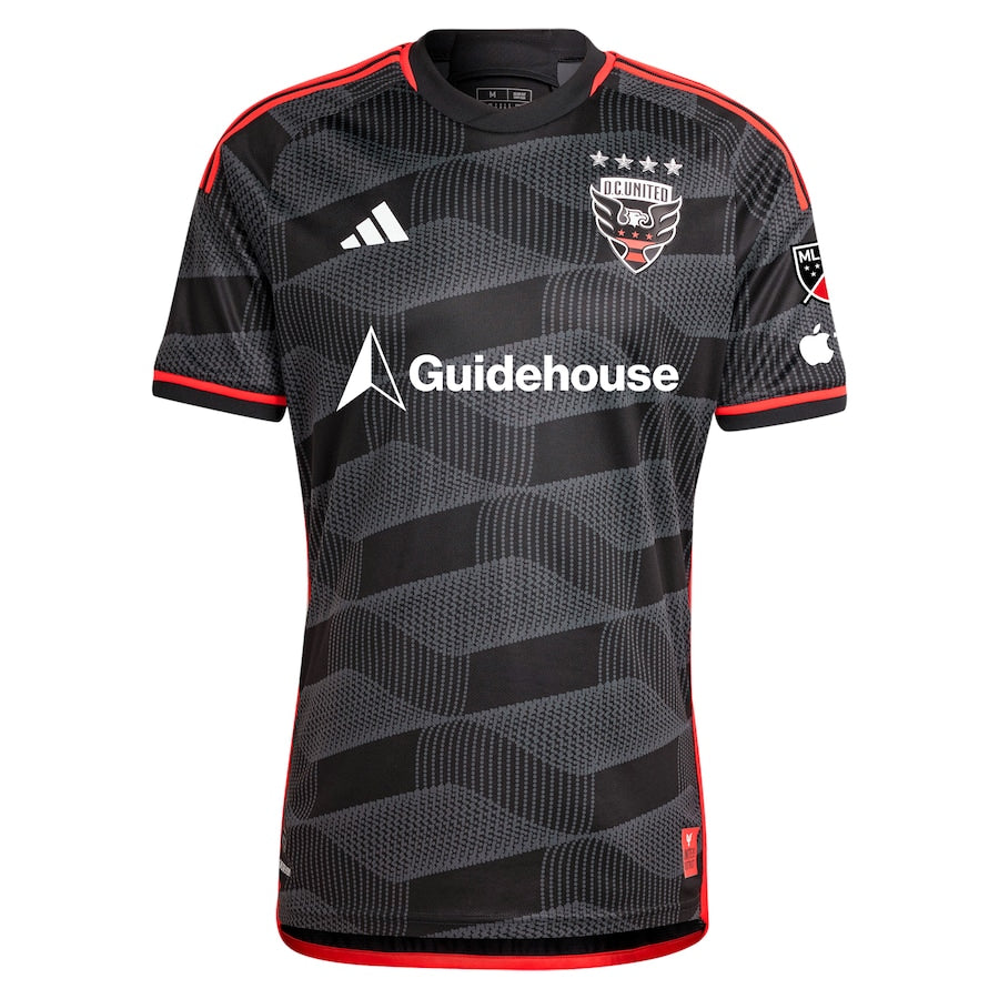 Alternative view of Adidas D.C. United Away Jersey - 2024 Black