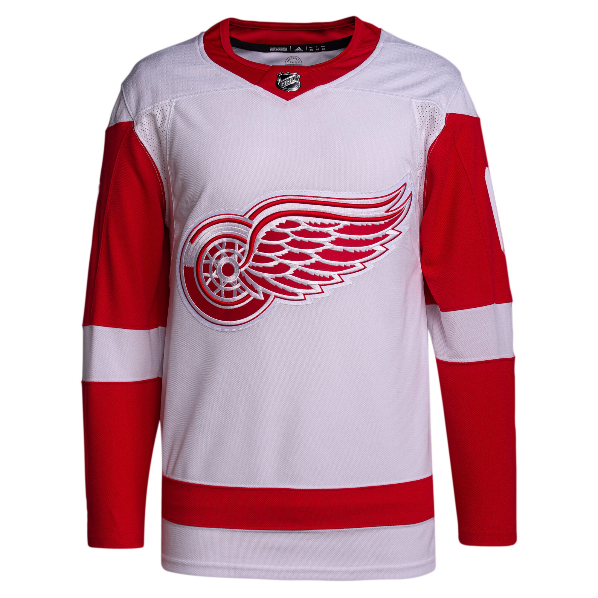 Alternative view of Adidas Detroit Red Wings White Jersey - Custom Name & Number
