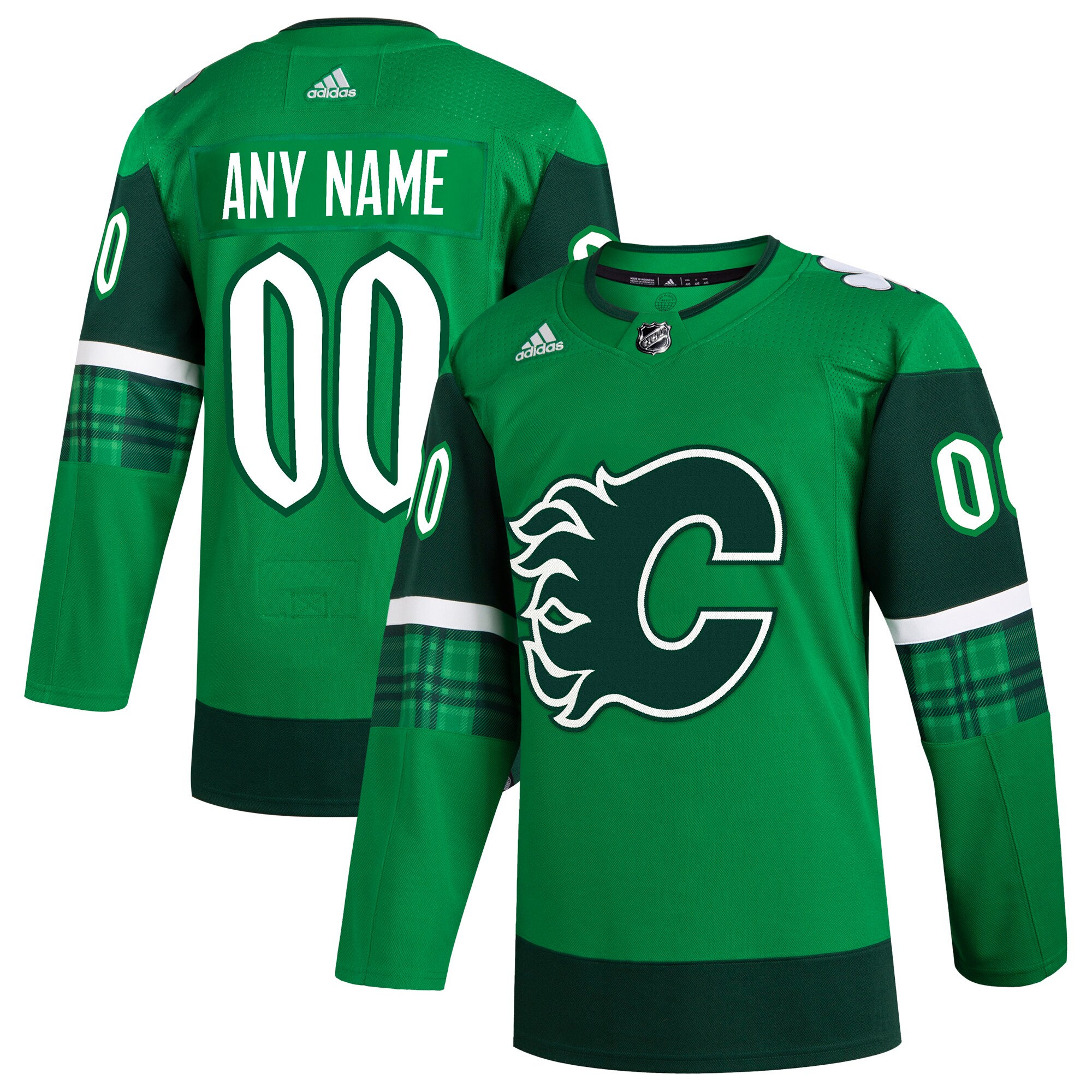 Adidas Flames St. Patrick’s Jersey - Kelly Green
